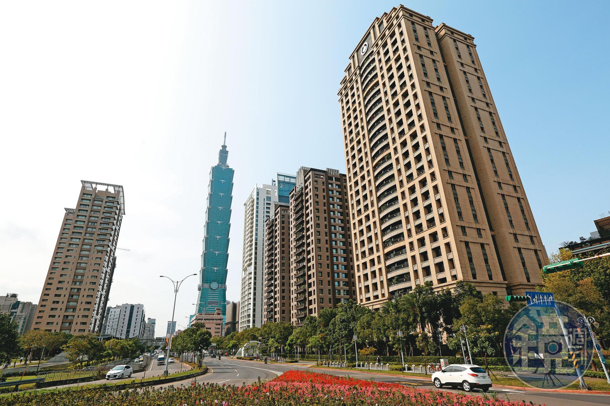 台北市2020年Q2均價：56.7萬元／坪，較去年同期上漲：1.15％，2020上半年成交量：13,456戶。