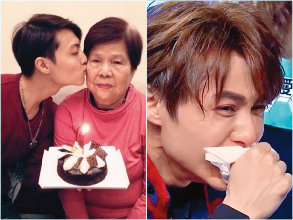 由奶奶一手帶大的王子，祖孫倆感情緊密，之前在節目中看到與奶奶互動的畫面，王子爆哭。（我愛偶像提供）