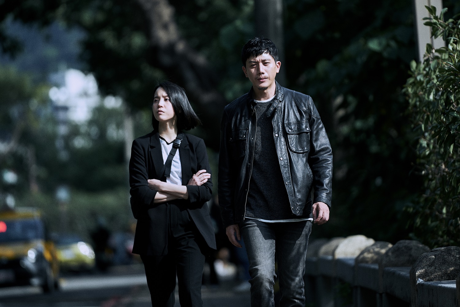 在《追兇500天》莫子儀與程予希雙組成警探搭檔，被打造台版福爾摩斯與華生。（七十六号原子提供）