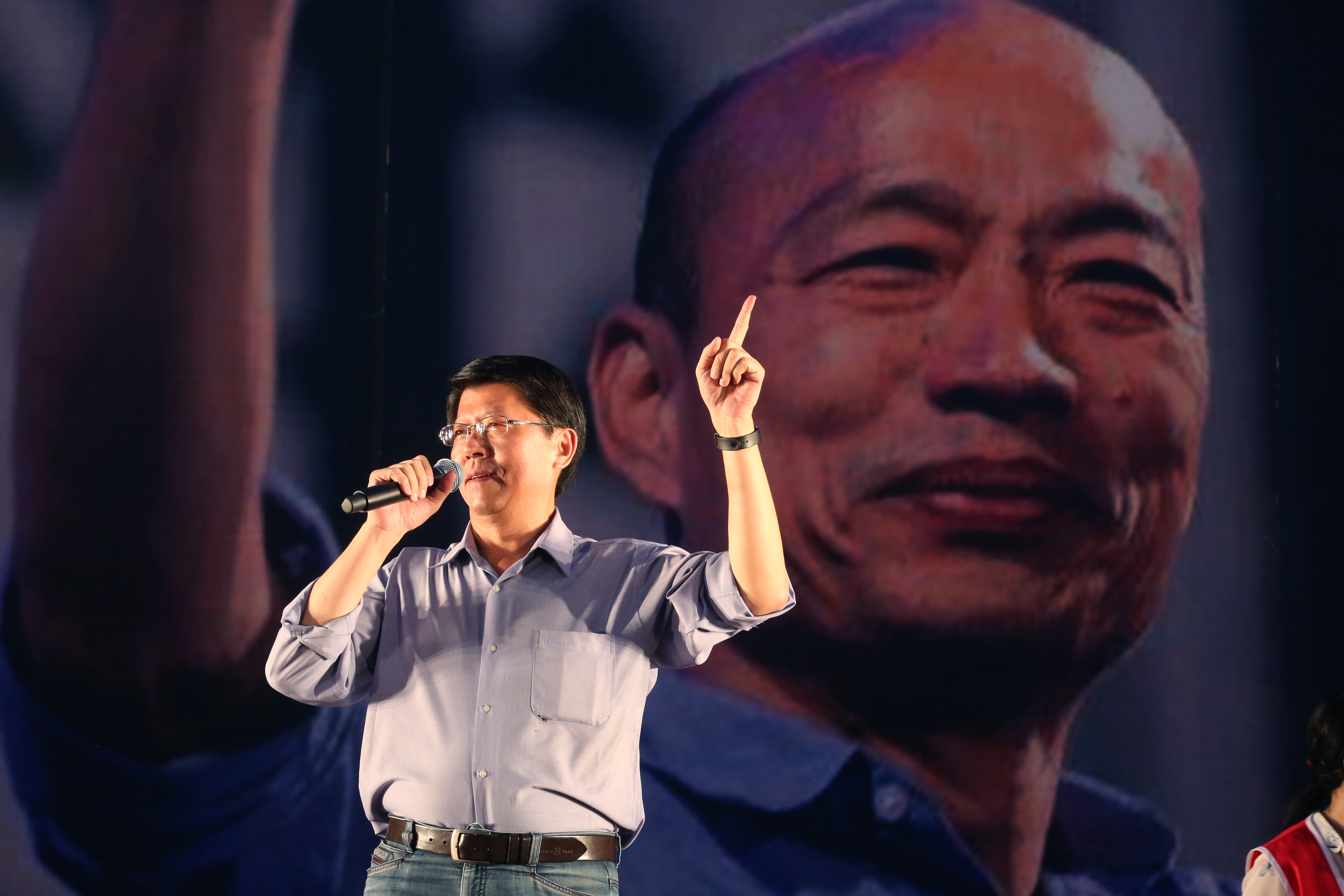 針對前市長韓國瑜是否會出面替李眉蓁輔選，謝龍介表示韓的態度便是義無反顧。（本刊資料照）