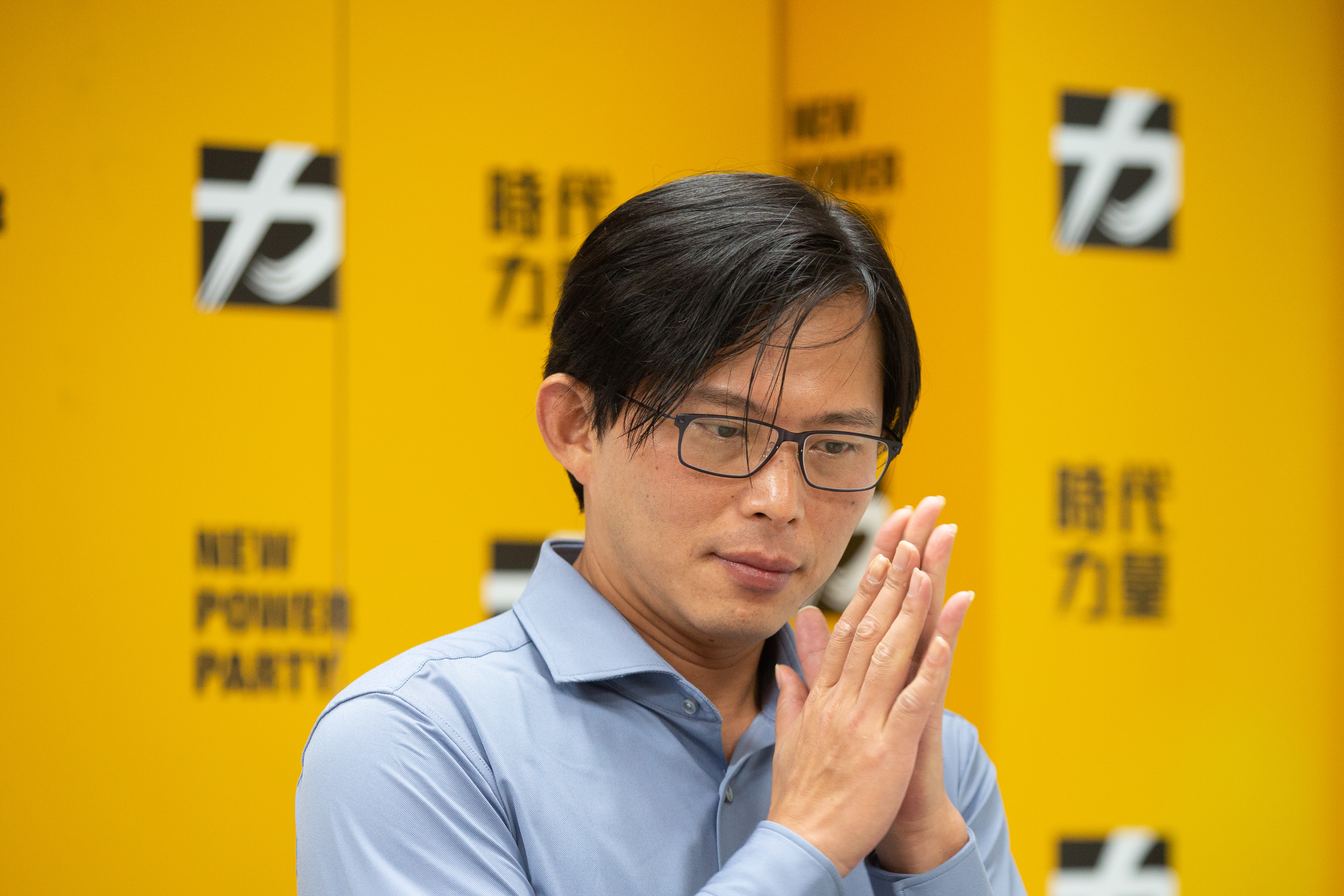 對於是否參選時力黨主席，黃國昌表示將在第二線支持年輕人。