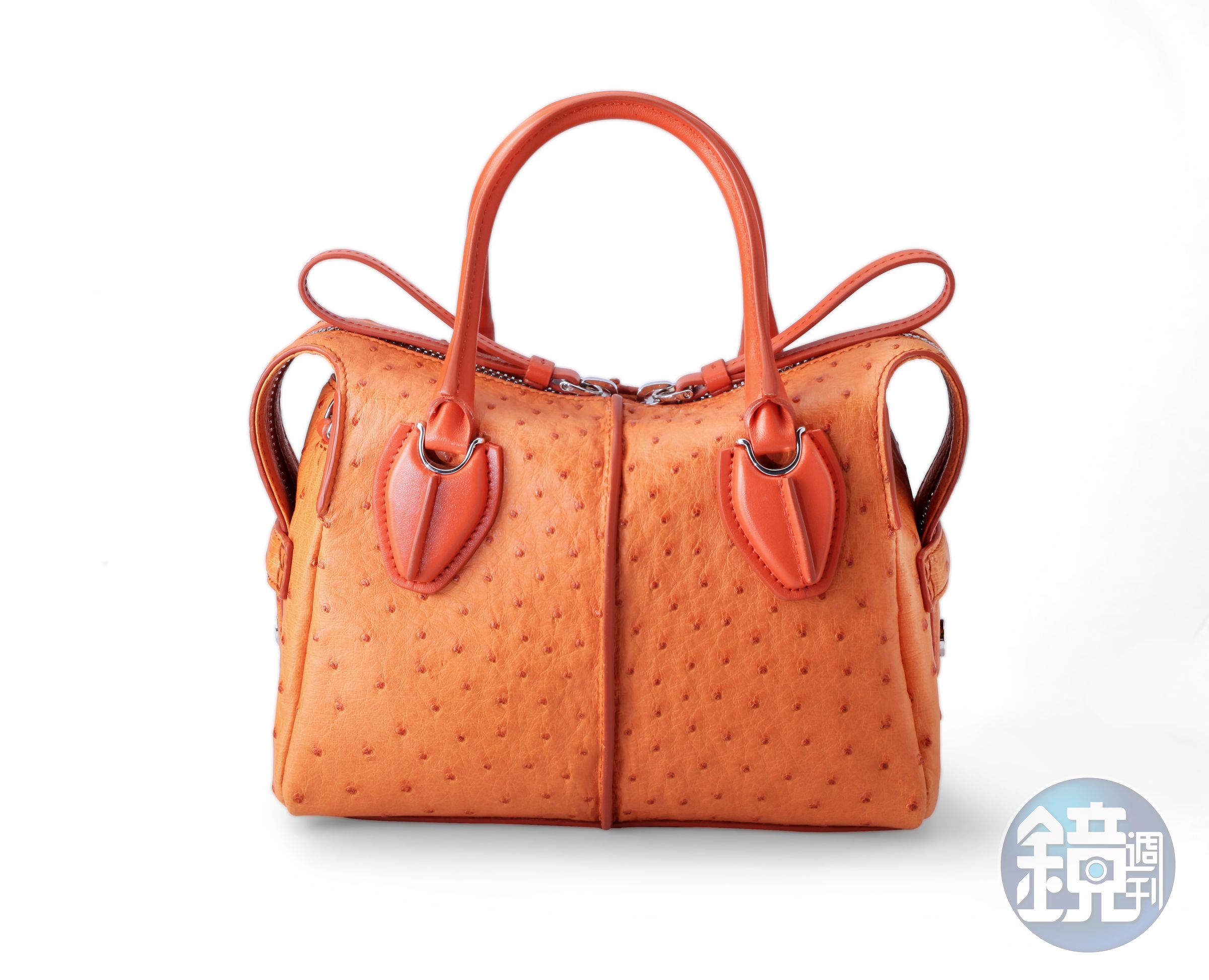 TOD'S台灣限定 D-STYLING 鴕鳥皮手提包，價格店洽。（TOD'S提供）