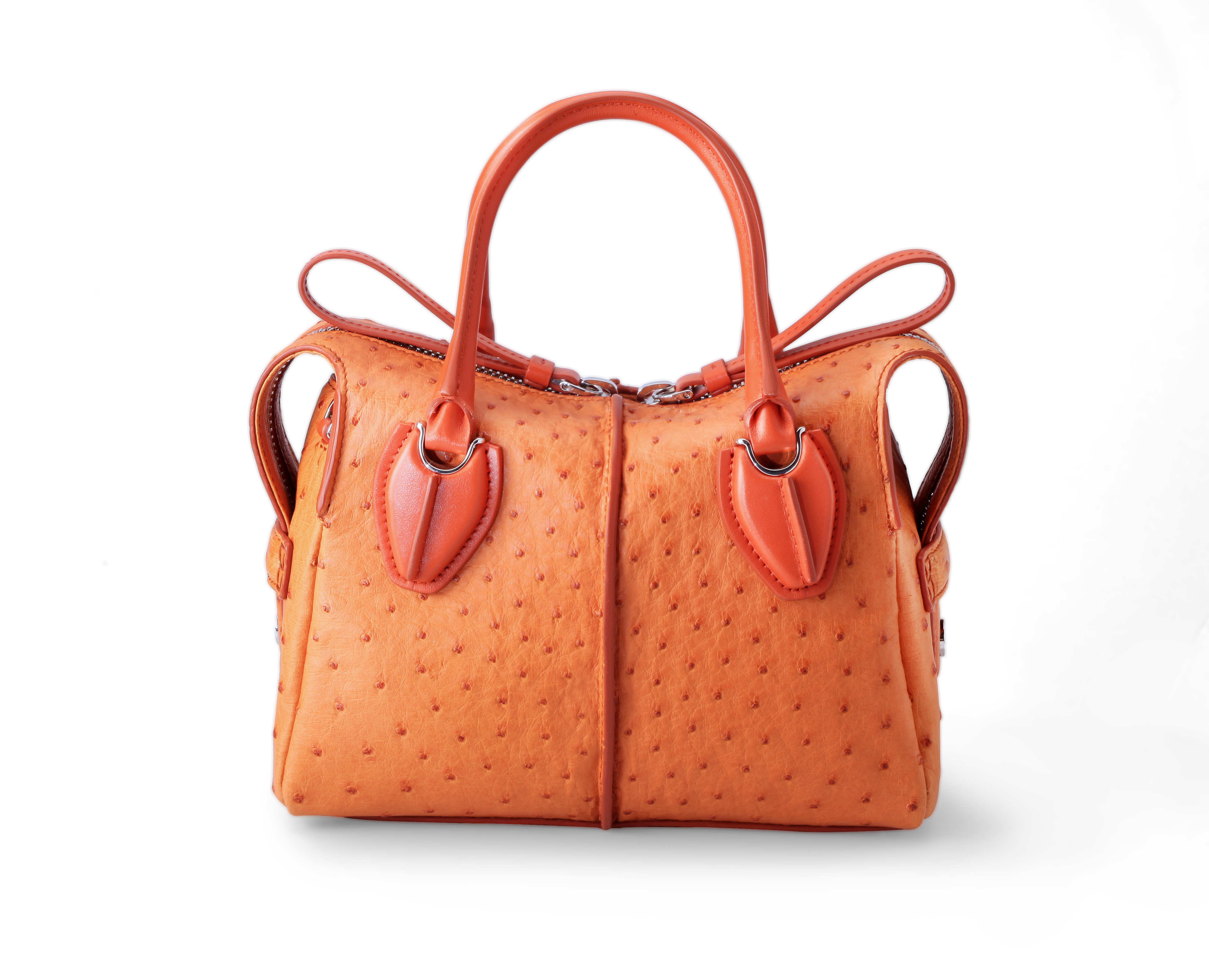 TOD'S台灣限定 D-STYLING 鴕鳥皮手提包，價格店洽。（TOD'S提供）