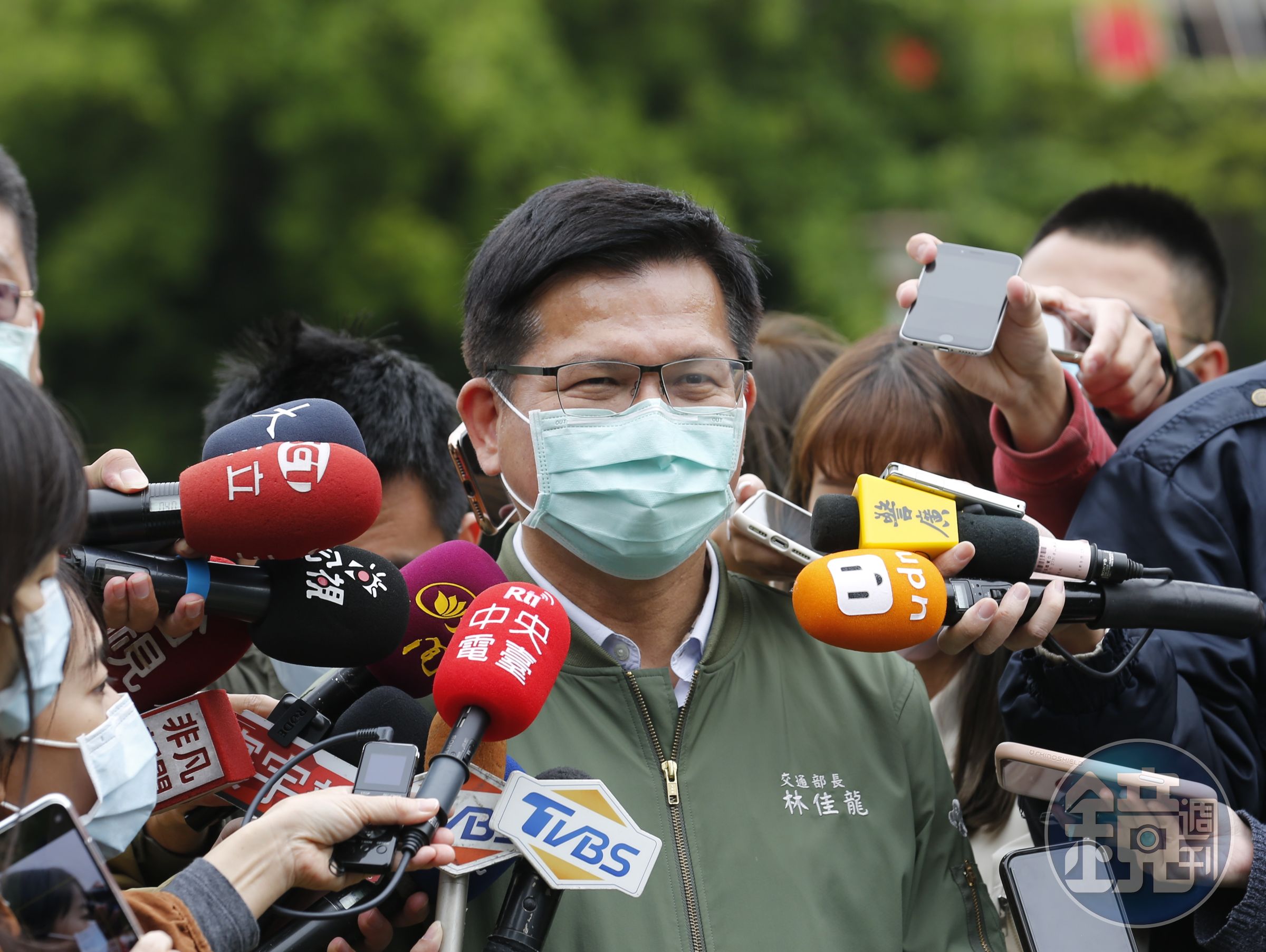 媒體人周玉蔻指借錢給徐永明「重量級部會首長」就是交通部長林佳龍（圖），林則發聲明強力駁斥。。本刊資料照。 