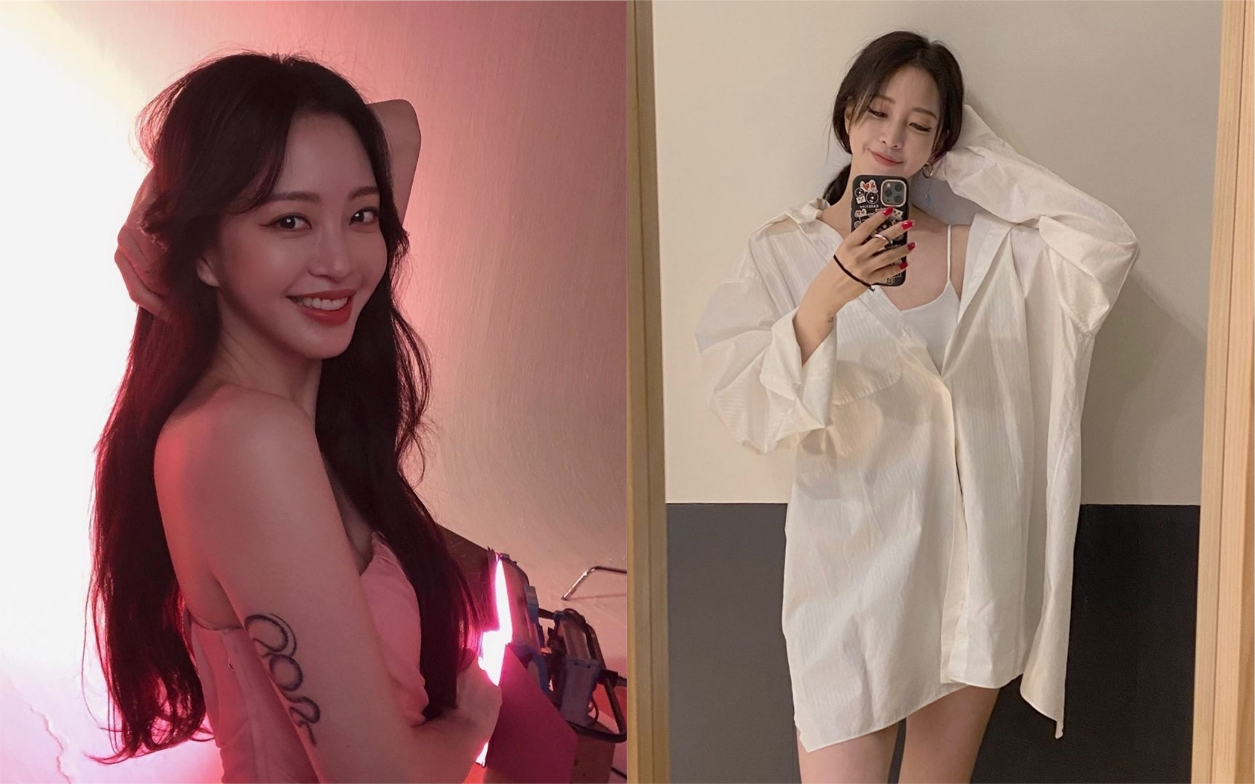 韓藝瑟外型出色擁有高挑的九頭身身材，是不少粉絲心目中的女神。（翻攝韓藝瑟Instagram）