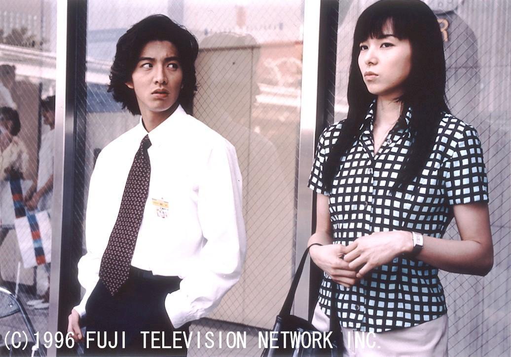 木村拓哉（左）和山口智子主演的《長假》被視為日劇經典。（八大戲劇台提供）
