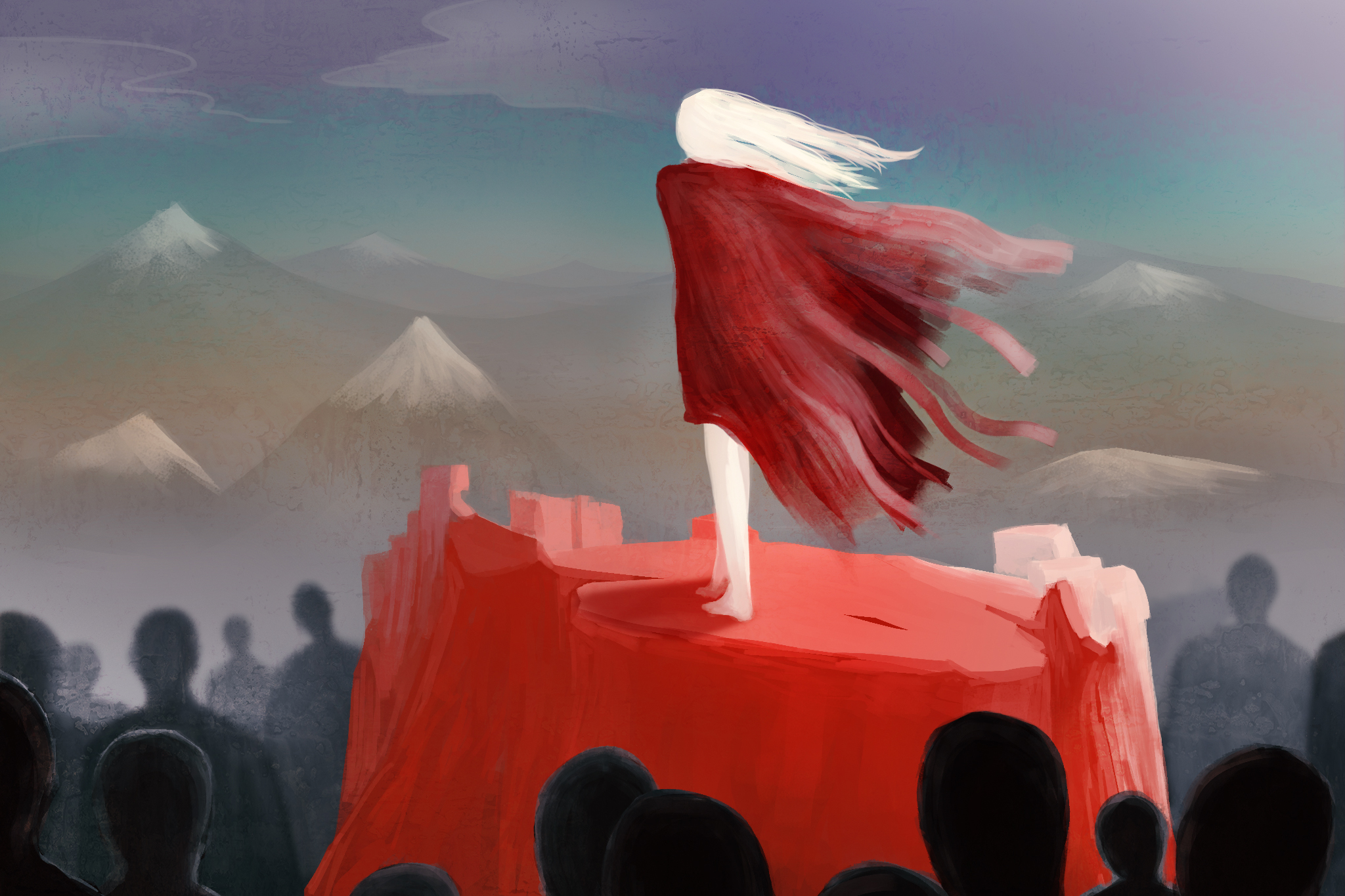 【詩】世界正在進行一場華麗的遊行　謝銘