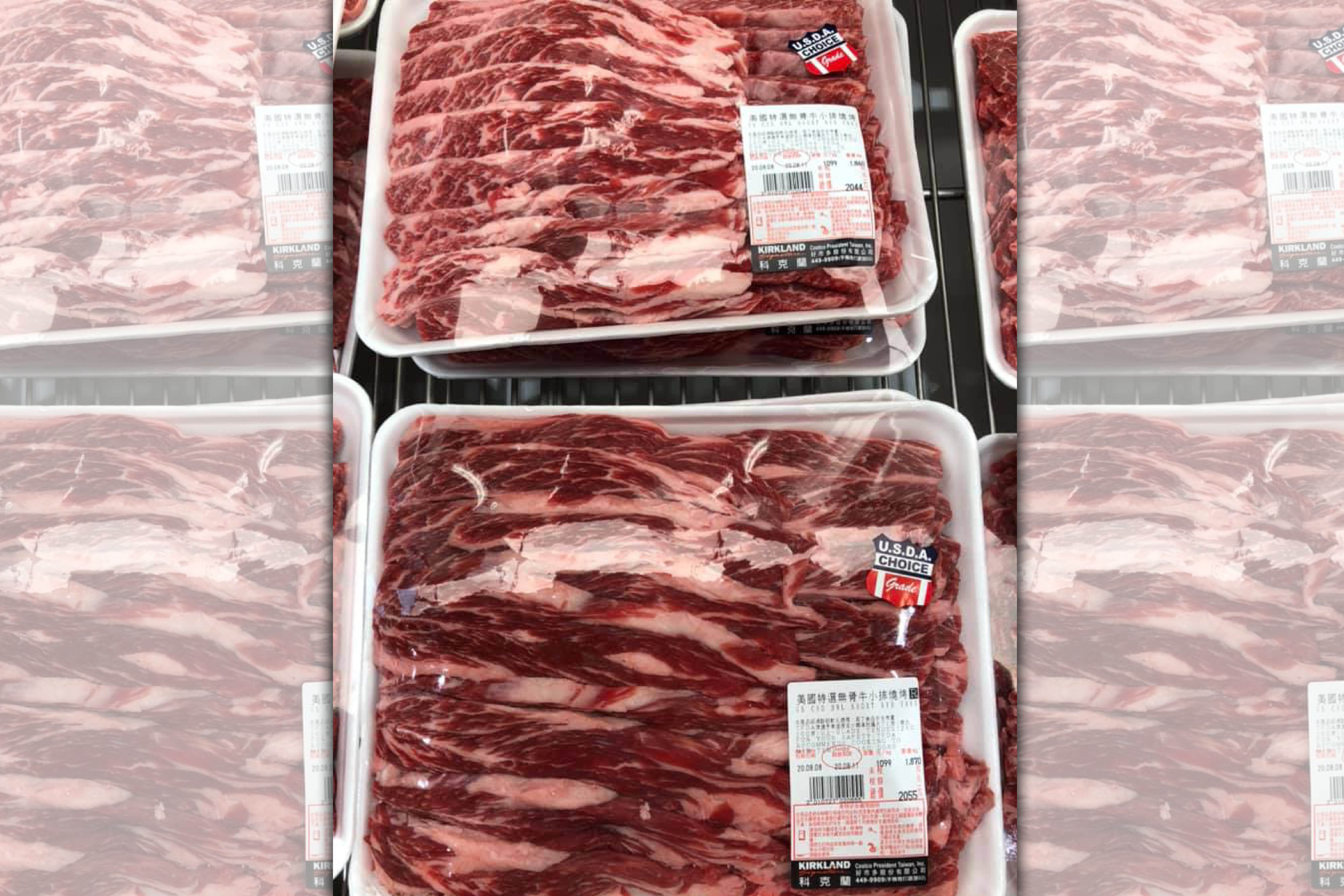 有網友好奇詢問，好市多肉品上標籤的「反黑R字」究竟代表什麼意思。（翻攝自「Costco好市多 商品經驗老實說」臉書社團）