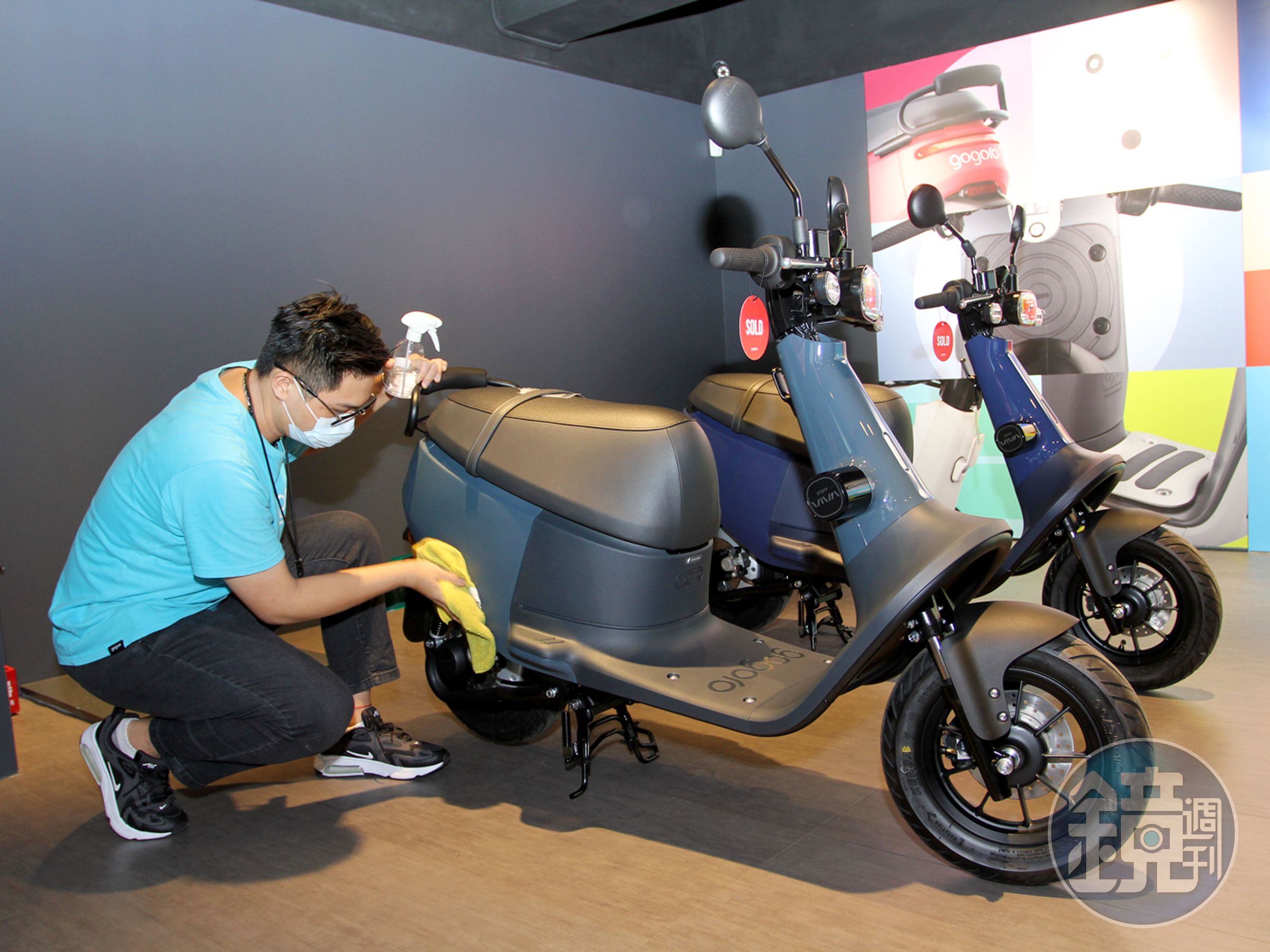 台中中港服務中心的交車處，停滿了等著要交車的Gogoro，代表了Gogoro在售後服務上必須更加精進！