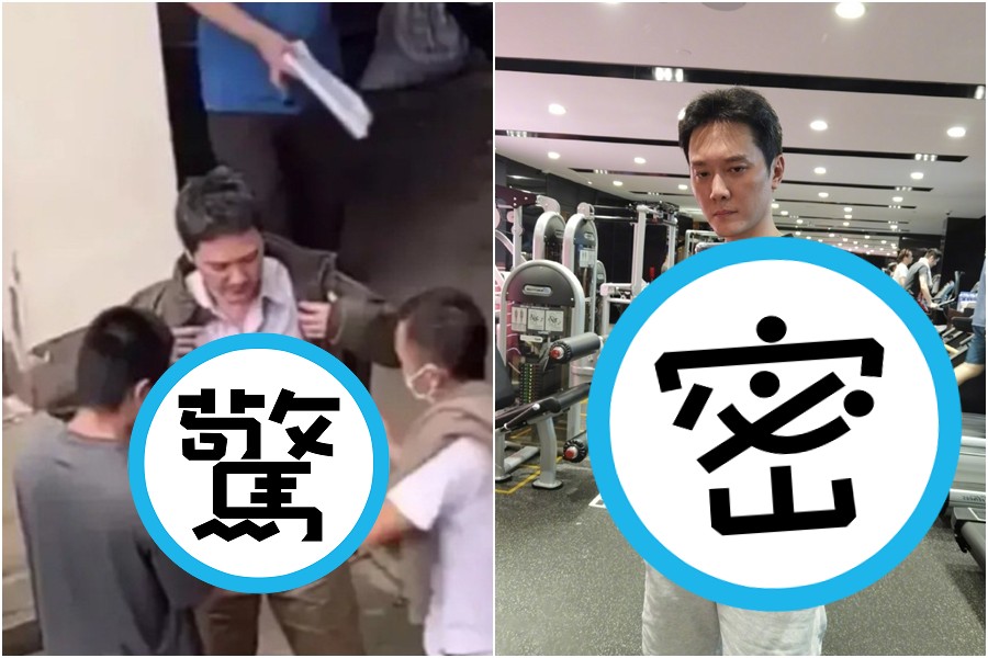 馮紹峰近期肚腩藏不住，他曬出健身房的自拍照雪恥。（翻攝自馮紹峰微博）