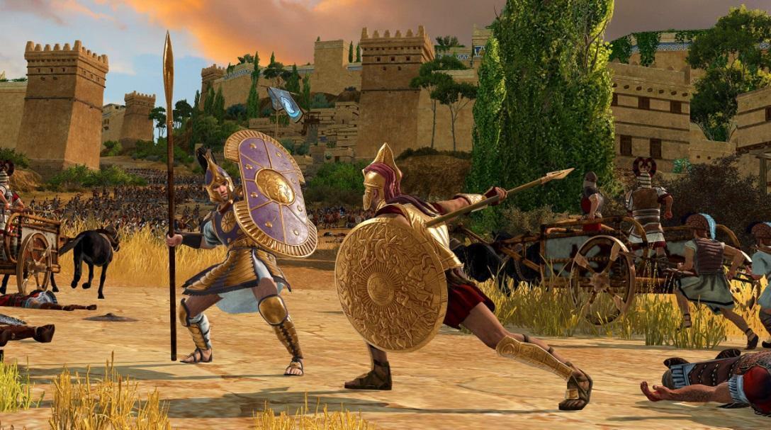 《全軍破敵傳奇:特洛伊》於 Epic Games Store 開啟24小時免費下載活動。(翻攝 Epic Games Store)