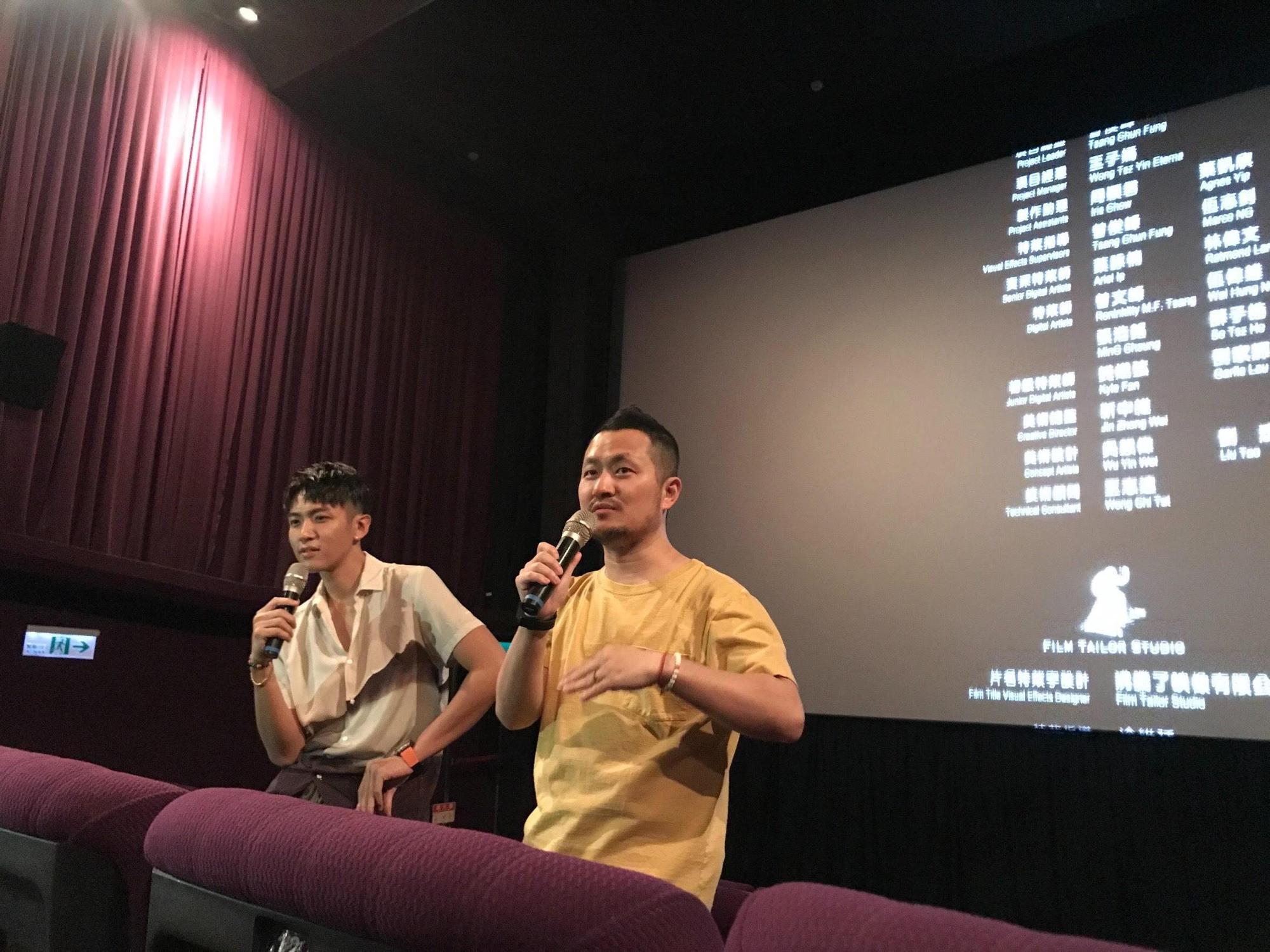 柯震東(左)和九把刀的事業分別因為大麻與劈腿而受到影響。(翻攝自九把刀臉書)