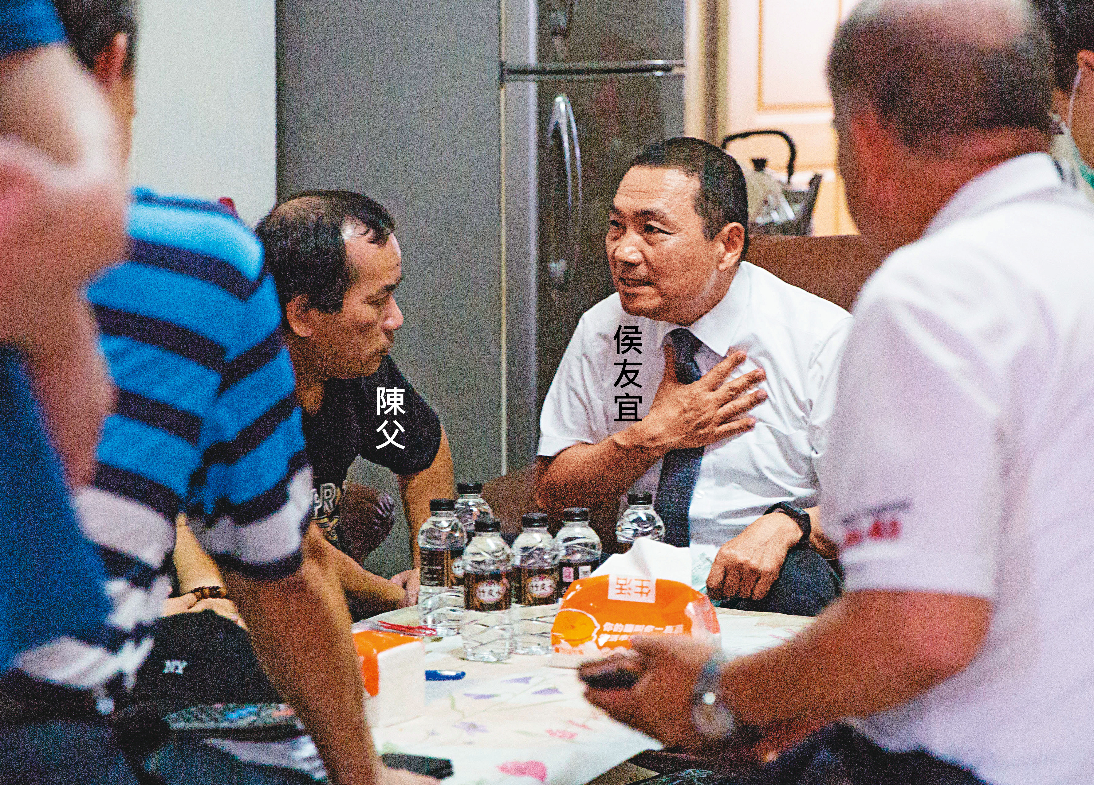 公祭前，侯友宜特別前往陳嘉緯金山家中致意。