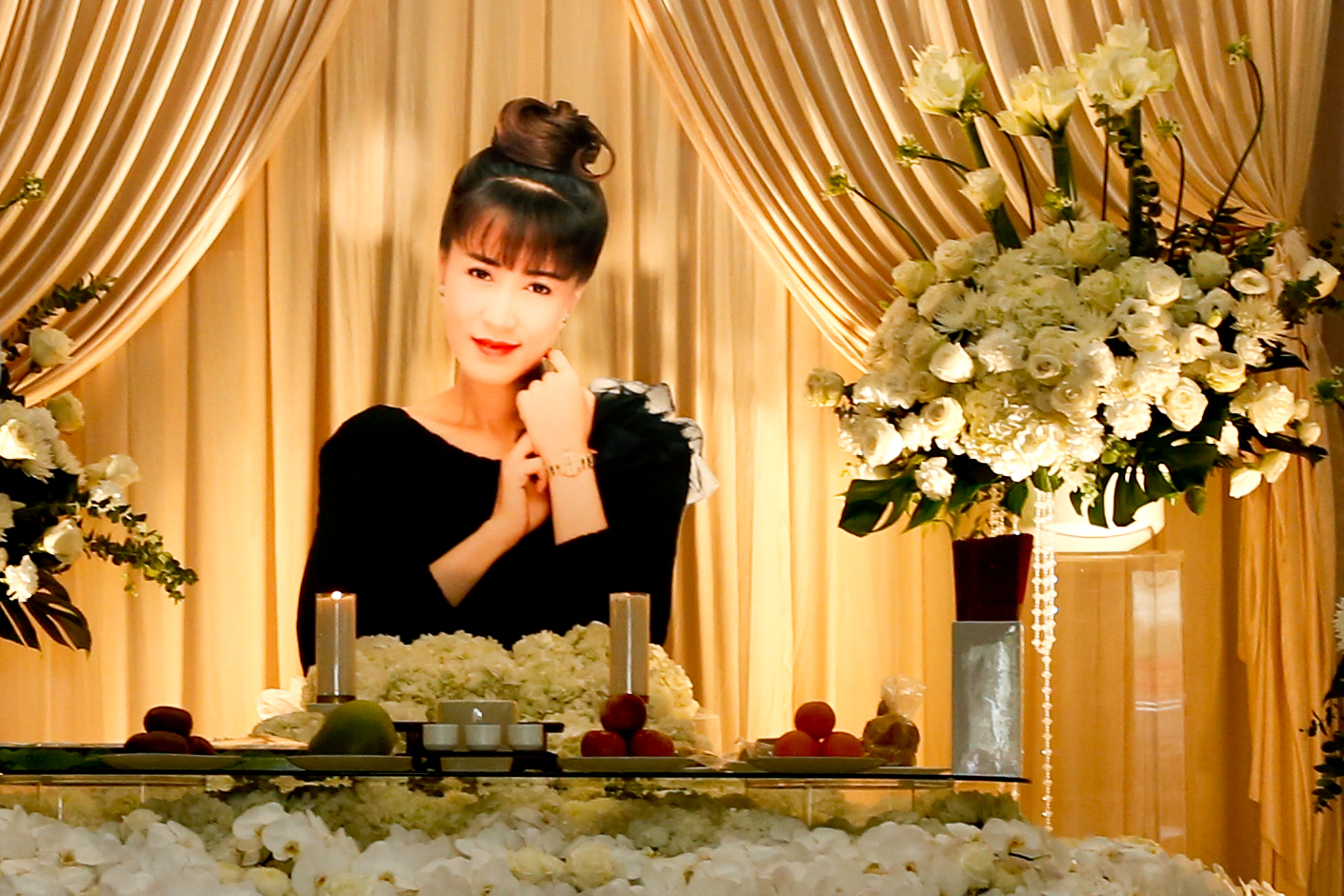 羅霈穎高齡94歲的媽媽為愛女親自挑選的遺照，這是她在家人心中永遠印象。