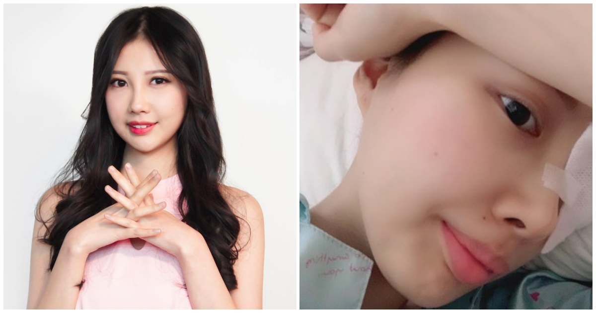 香港女歌手李明蔚8年前確診罹患罕見腺樣囊性癌，勇敢分享這段日子的心路歷程。（翻攝自李明蔚臉書）