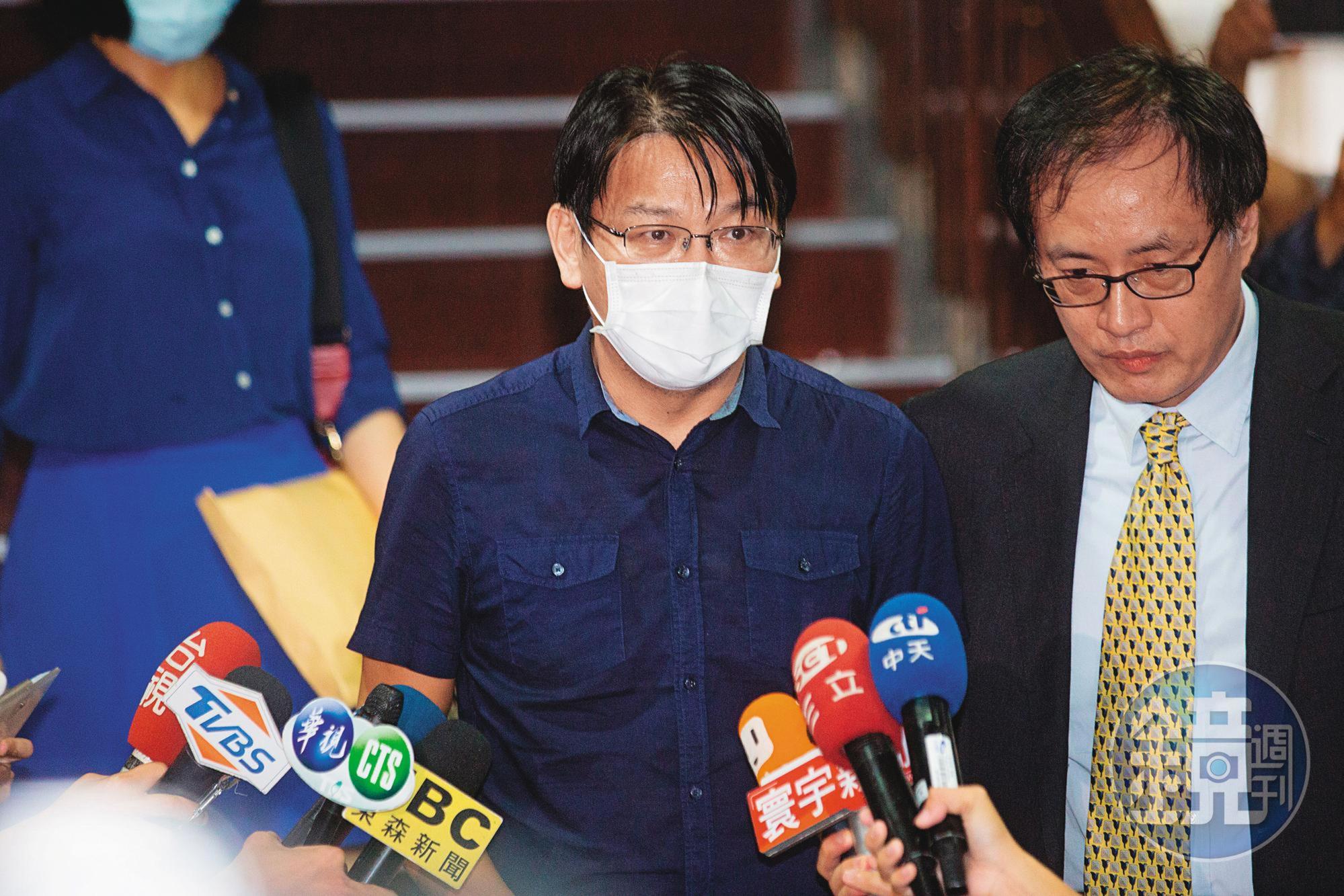 立委收賄案震驚全國,前時代力量黨主席徐永明也牽扯其中,遭檢方聲押,80萬元交保。