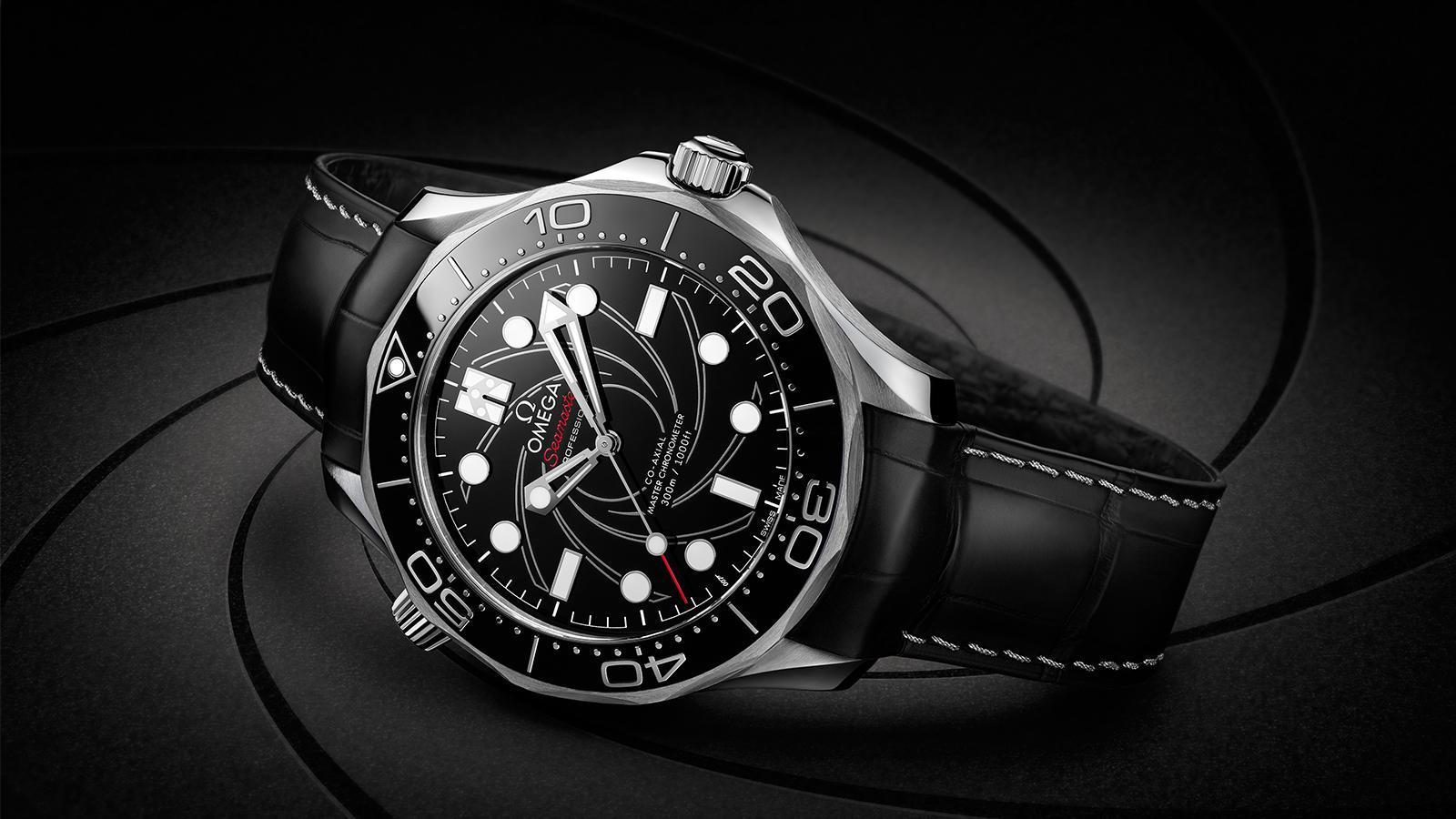 海馬潛水300米James Bond編號版腕錶｜錶徑42mm、鉑金材質、時間指示、8807自動上鏈機芯、防水300米、建議售價NT$ 1,695,900