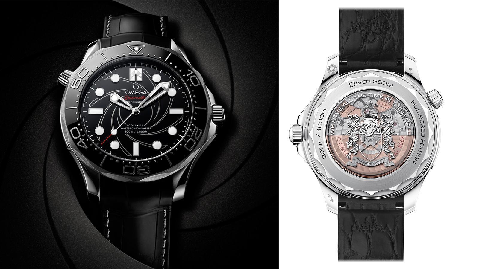 海馬潛水300米James Bond編號版腕錶｜錶徑42mm、鉑金材質、時間指示、8807自動上鏈機芯、防水300米、建議售價NT$ 1,695,900