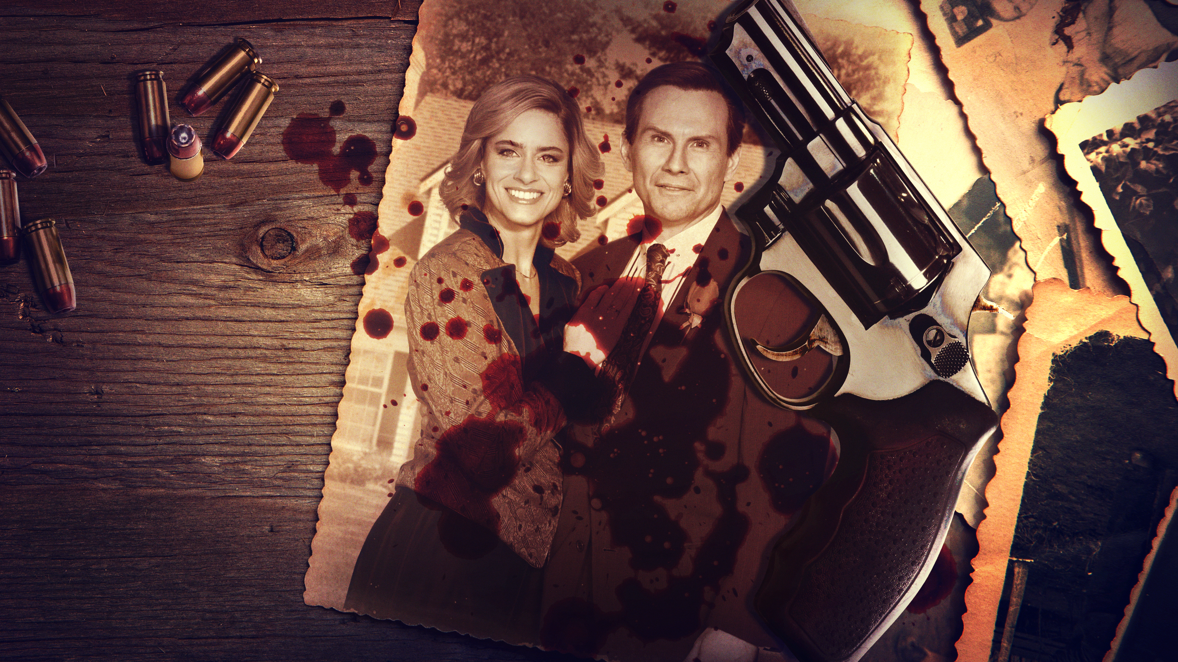 亞曼達彼特(左)飾演貝蒂,克里斯汀史萊特飾演丹尼。(Netflix提供)