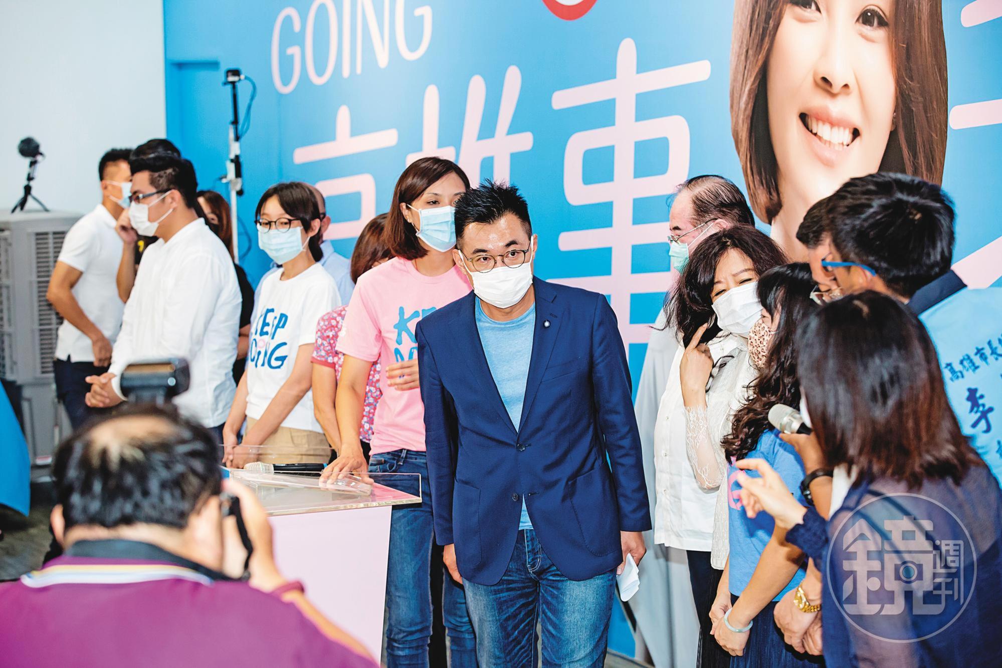國民黨在高雄市長補選慘敗，黨主席江啓臣設定的「333防線」，全面失守，江主席的威信遭到重擊。