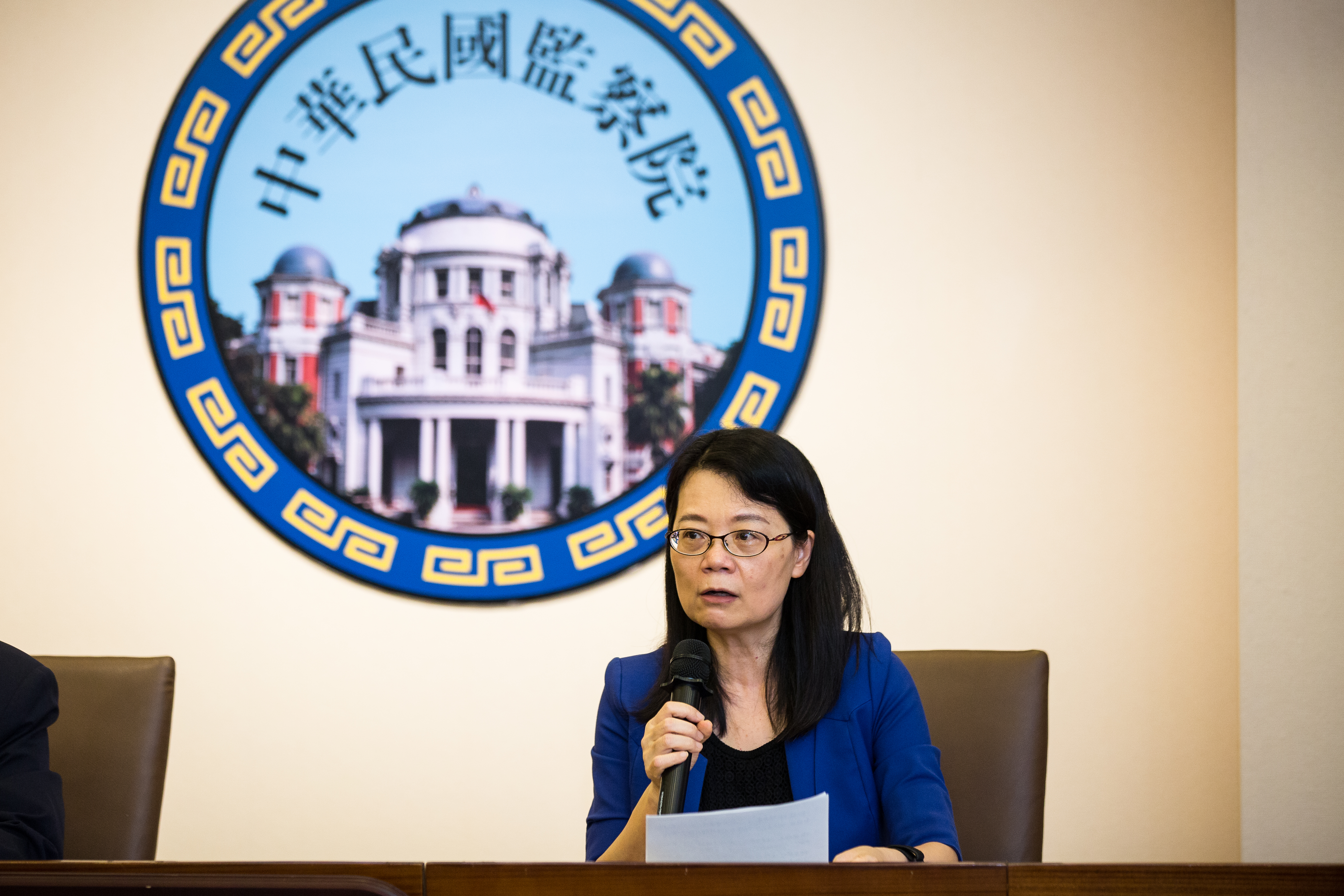 金山區公所小編疑似因長期過勞猝死，監察委員葉大華、王美玉（圖）及紀惠容申請自動調查。（資料照）