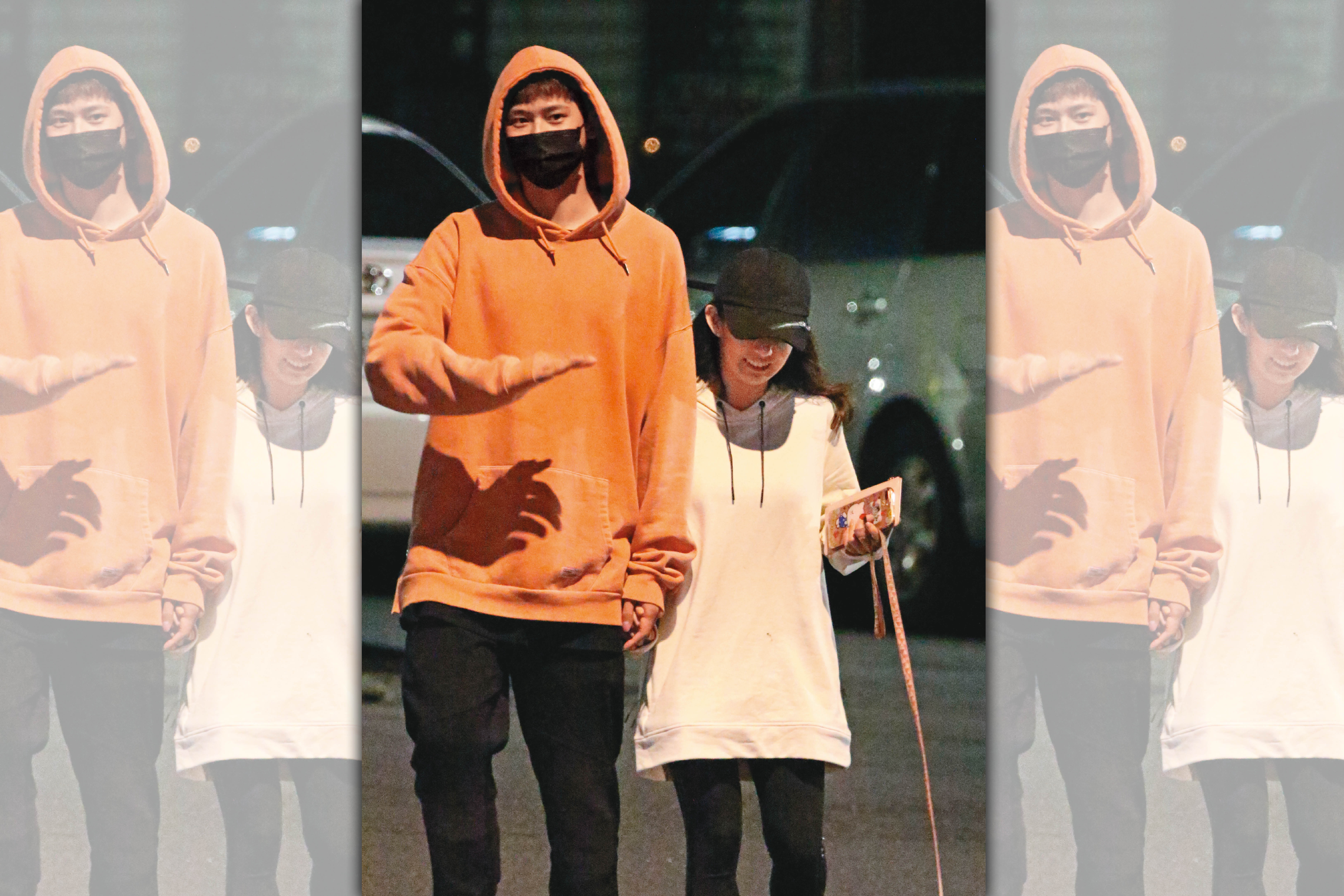 瑤瑤與金陽（左）分手後還是朋友，而且兩人度過男生的低潮期，女生不離不棄成為佳話。