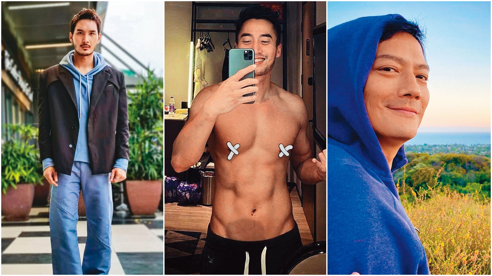 不少男星與女星分手後，照片都刪光光。（組圖：翻攝自微博）