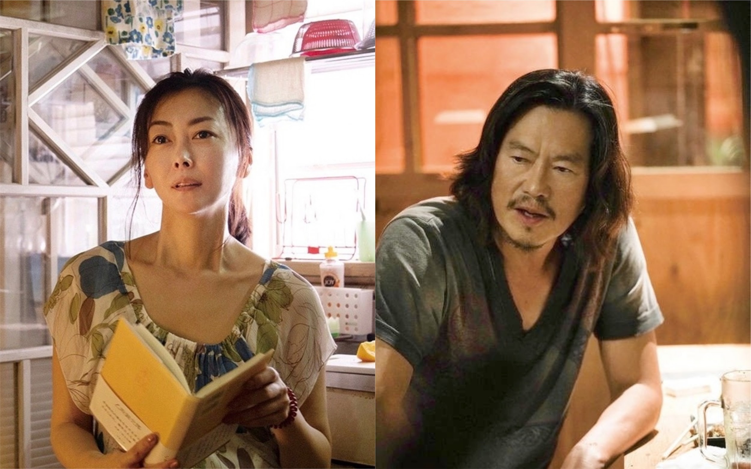 豐川悅司（右圖）與中山美穗在《情書》的24年後於大銀幕再次聚首，客串岩井俊二新片《最後的情書》。（翻攝官方Twitter）