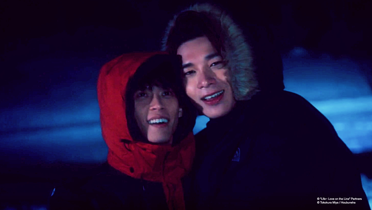 「香菇CP」宋偉恩（右）、黃雋智人氣旺，獲邀赴日客串《Life 線上的我們》。（KKTV提供）