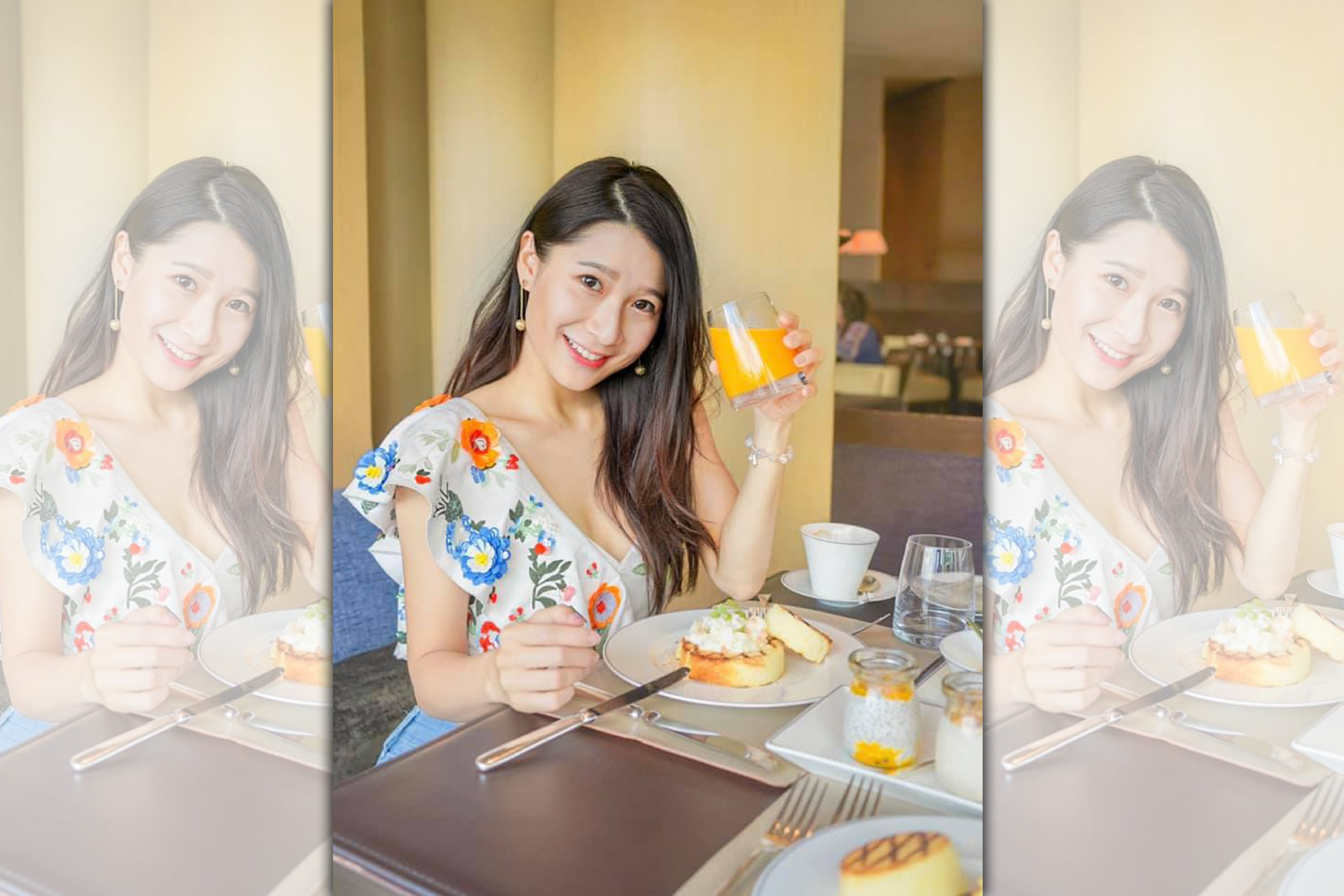 有「百億千金」的之稱香港女星蔡頌思，近日在上海隔離中，她卻批評防疫旅館水準差，像大學宿舍外，食物也不好吃。（翻攝自蔡頌思臉書）