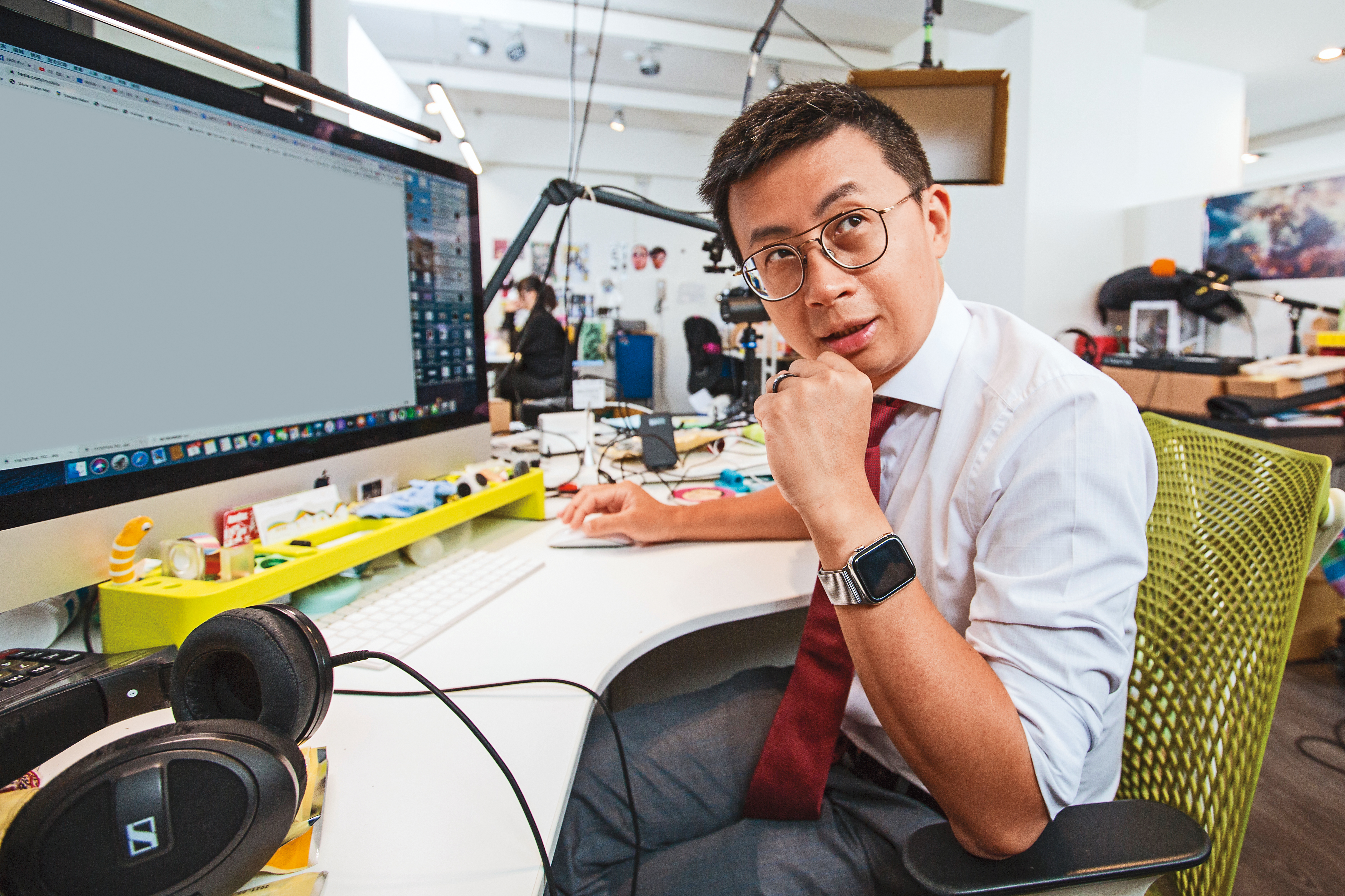 台北市議員、網紅呱吉擅長分析，對未來想像力強，頗有投資贏家潛力。