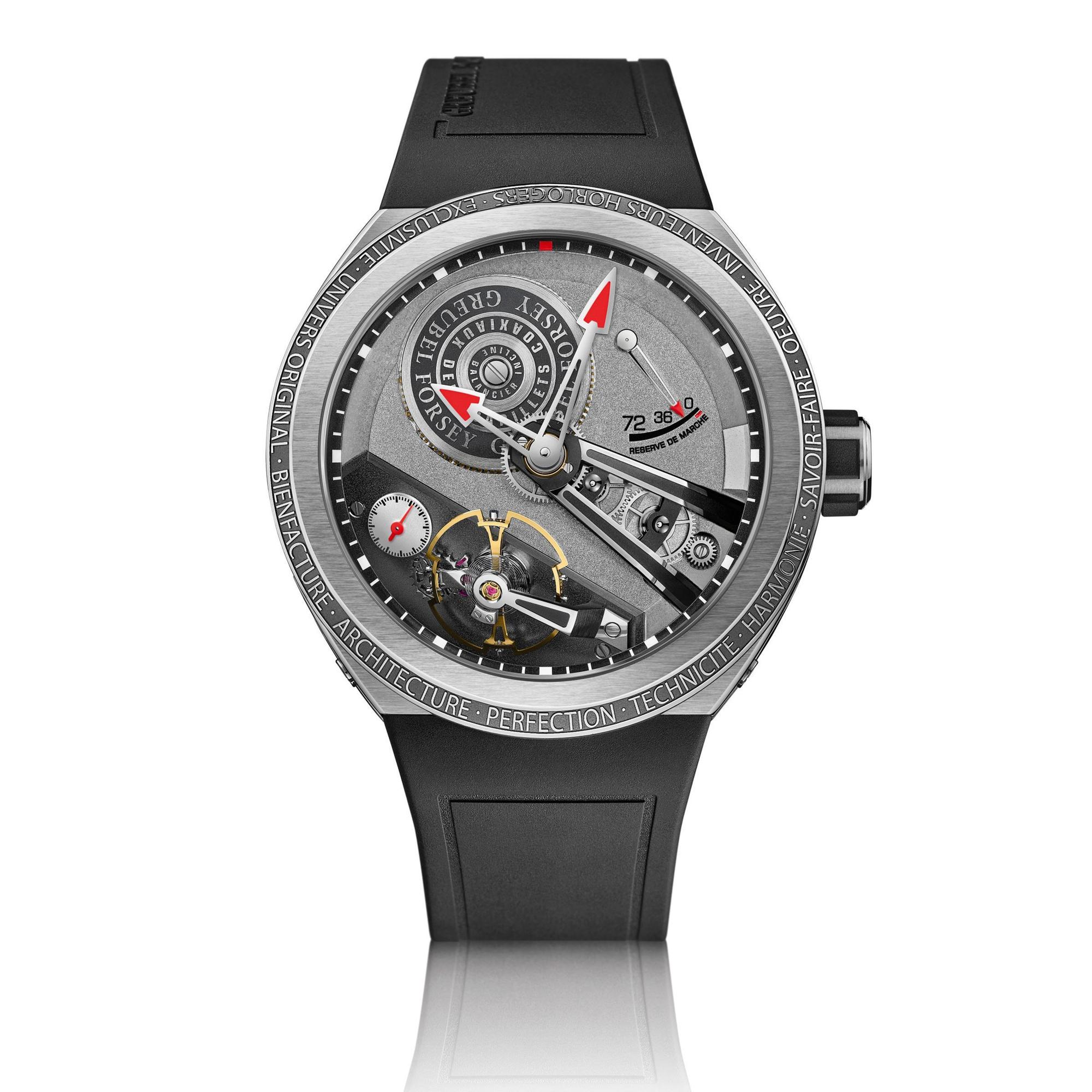 GREUBEL FORSEY Balancier S腕錶，定價為新台幣718萬元。