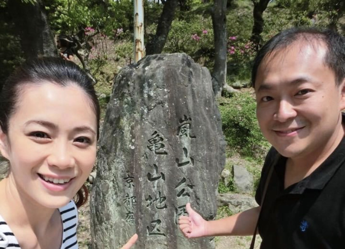 柯以柔（左）離婚再出招，懷疑郭宗坤（右）想脫產向法院申請假扣押。（翻攝自郭宗坤臉書）