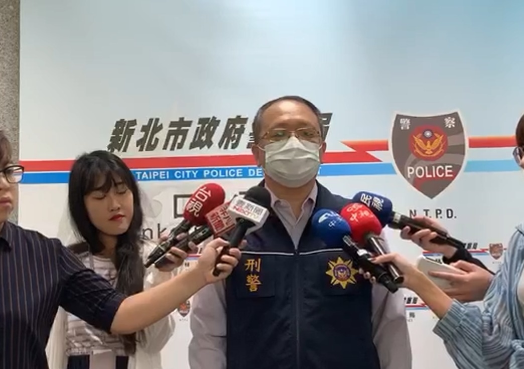 林口分局偵查隊隊長薛光明表示將會全力緝捕在逃嫌犯。(警方提供)