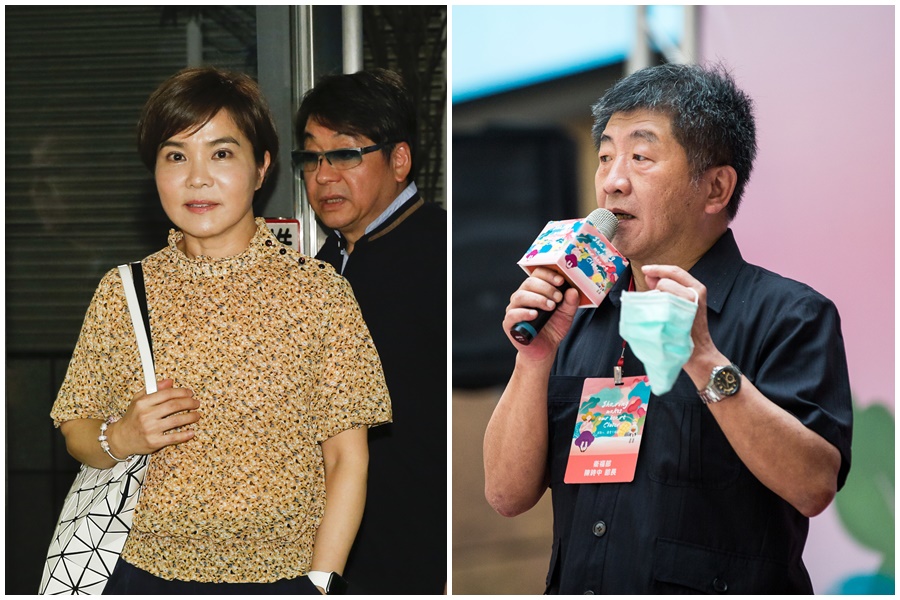 彰化縣衛生局「精準篩檢」日前揪出自美返台少年確診武漢肺炎，中央流行疫情指揮中心指揮官陳時中（右）指示政風單位介入調查，讓資深媒體人李艷秋（左）今在臉書上反諷。（本刊資料照）