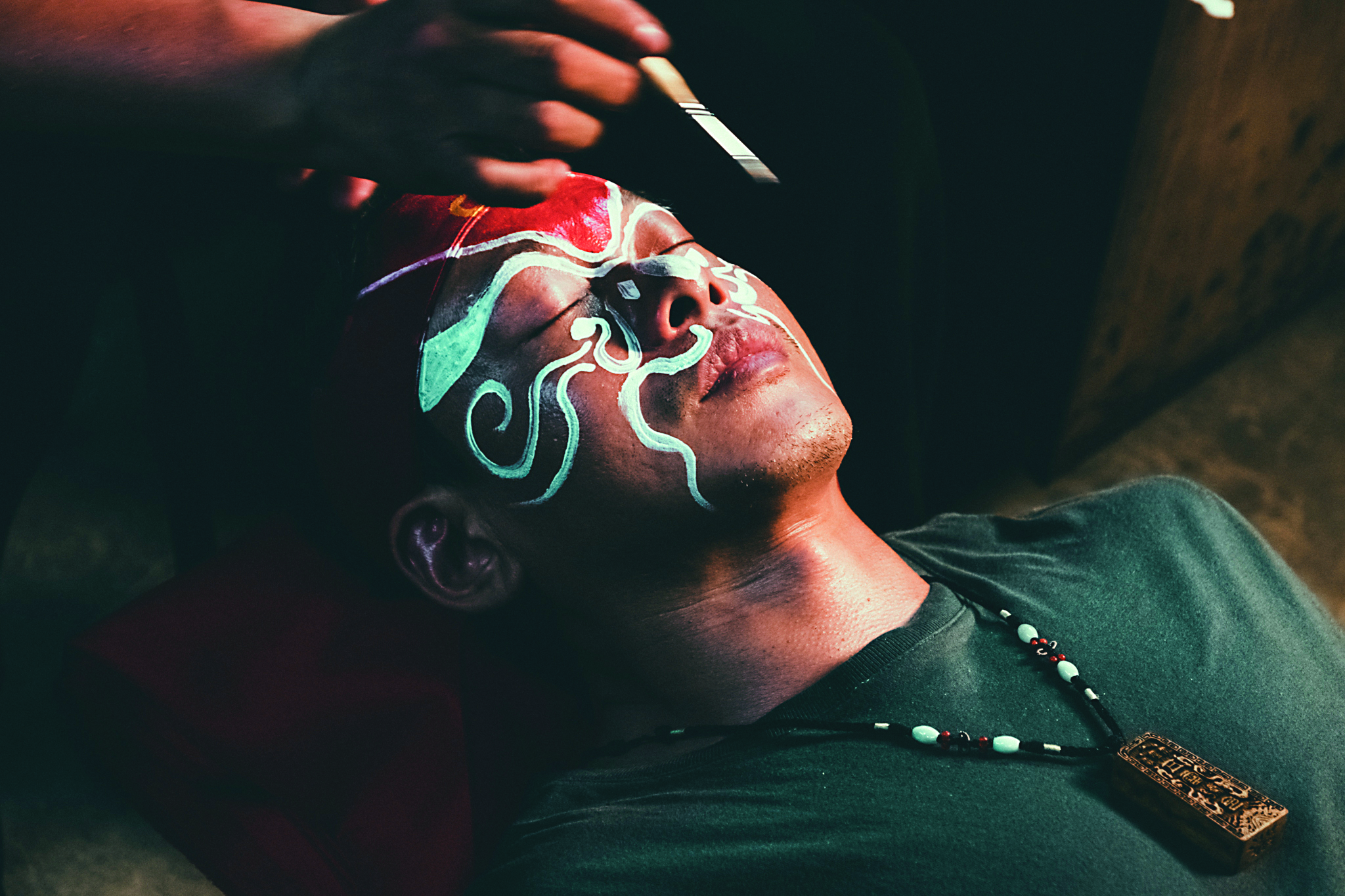 在《馗降：粽邪2》中，李康生有跳鍾馗的演出，他堅持親身上陣。（華影國際提供）