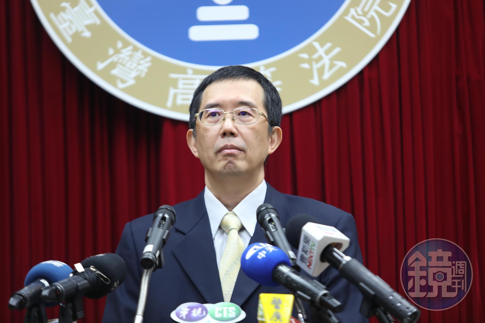 高院改判梁男無罪後,引發輿論譁然,面對罵聲不斷,高院發言人洪于智庭長特地舉行第2場記者會說明判決理由。
