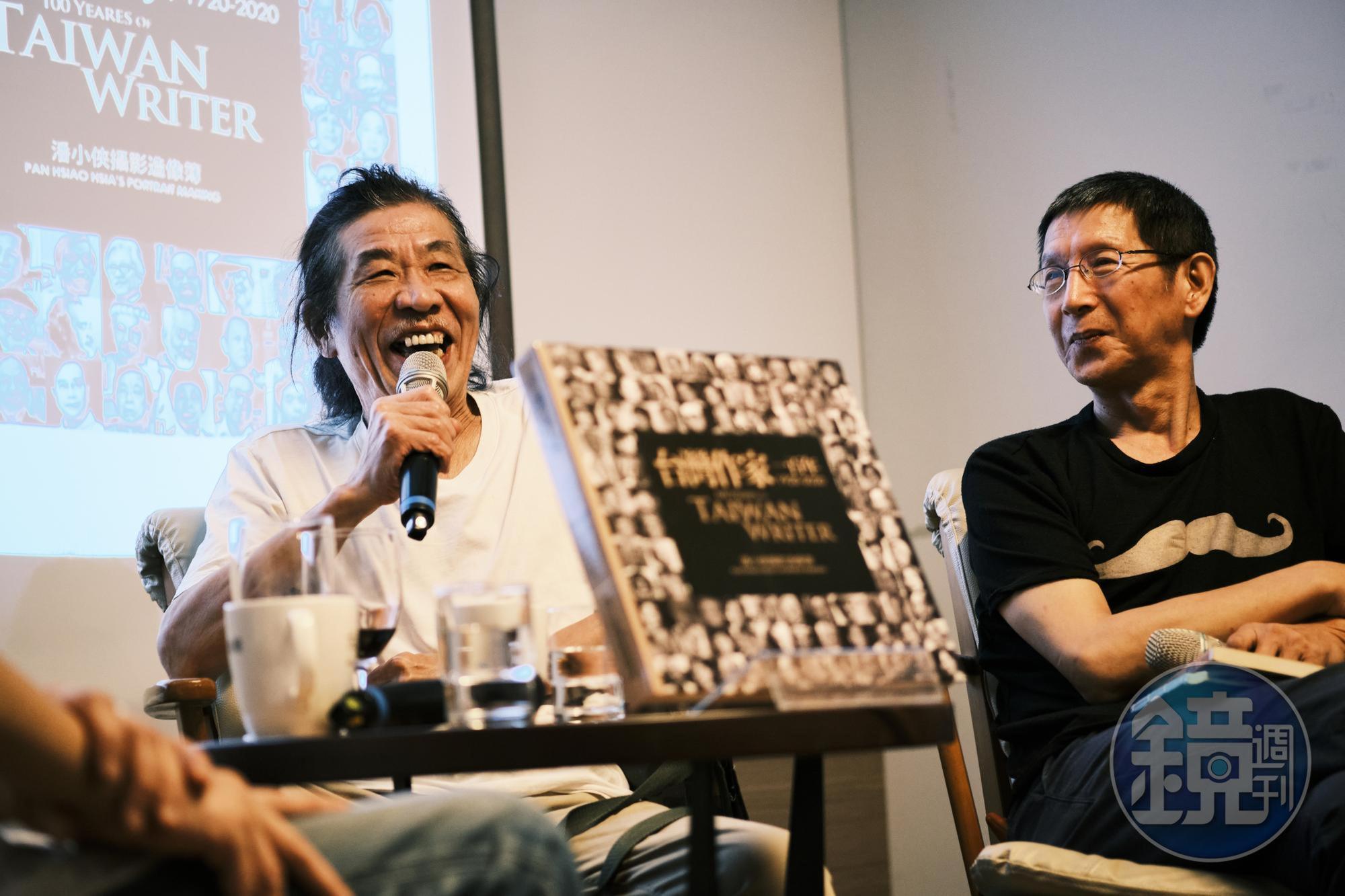 潘小俠拍照40年,其間意外發掘金門王、李炳輝,一度中斷拍照,直到與兩人解約、金門王去世後,才重拾相機。