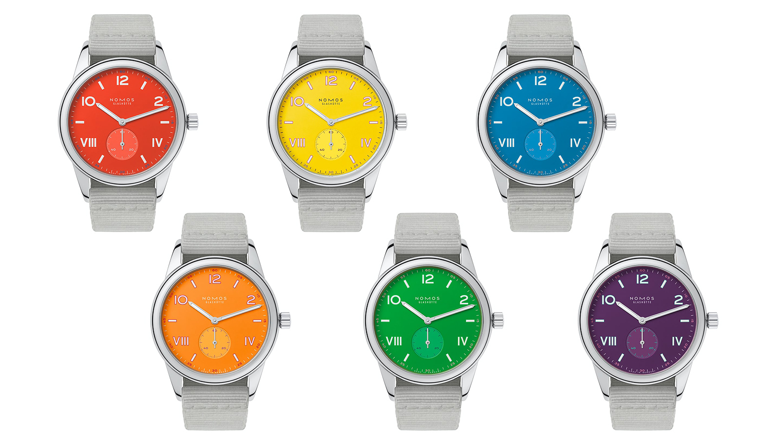 【新錶快訊】NOMOS風格的彩虹！Club Campus 38 for Pride公益聯名款