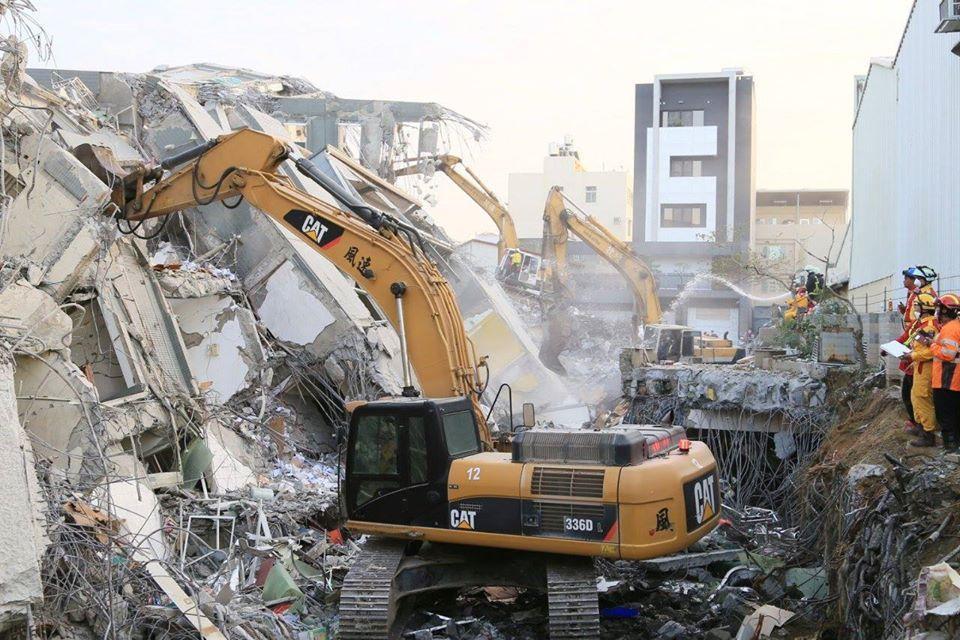 維冠大樓倒塌釀115死，建商遭判求償4.5億元。（翻攝賴清德臉書）