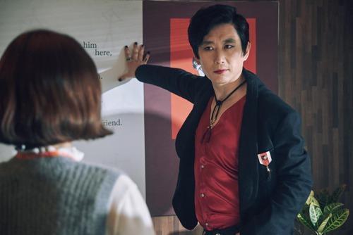 金元海在《大力女子都奉順》一人分飾兩角，演出十分吸睛。（翻攝自JTBC）