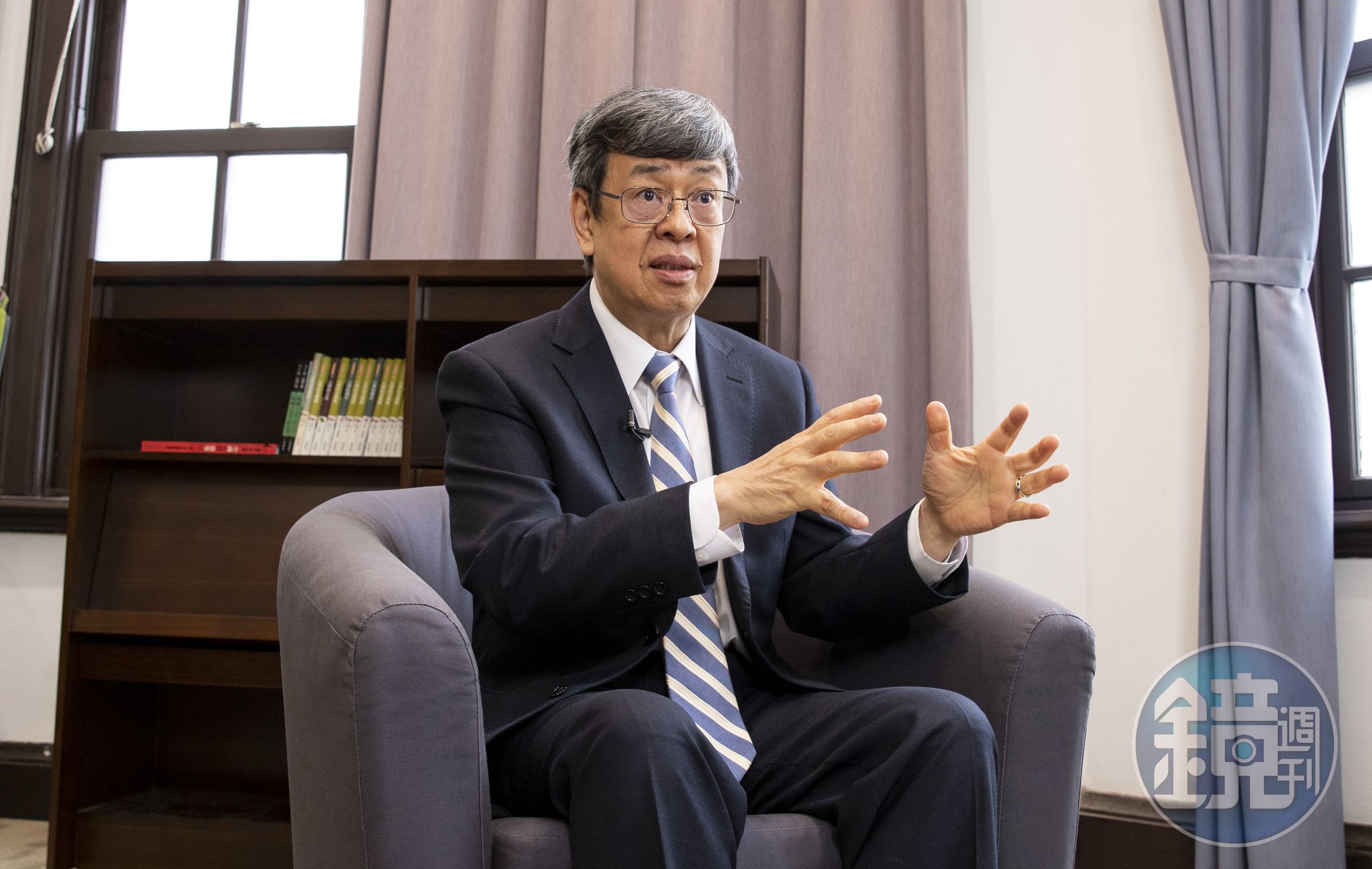 前副總統陳建仁昨深夜發文，點出「彰化私採檢」有3關鍵因素，直言結果可能會嚴重失真。（本刊資料照）