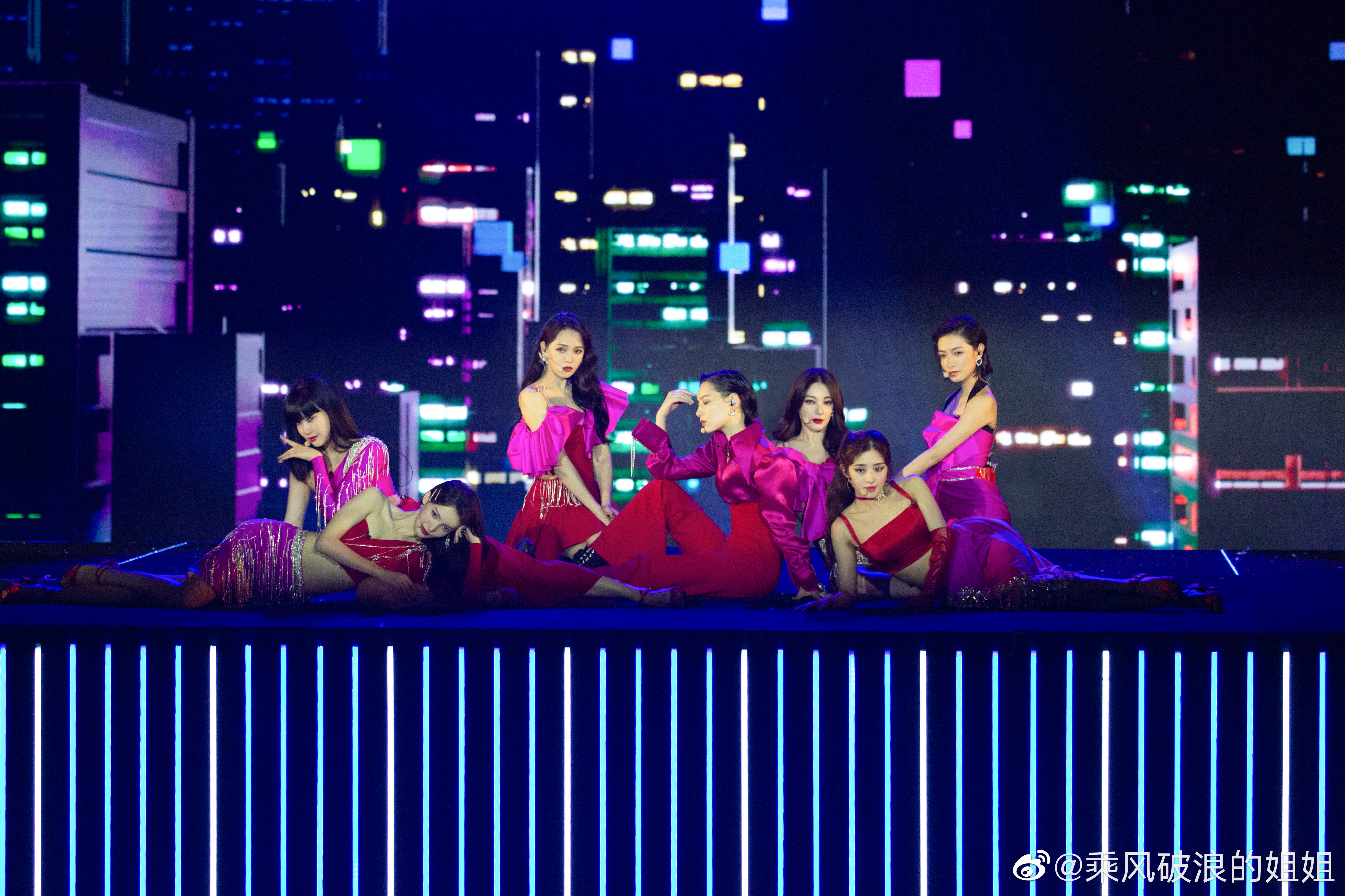 韓國新綜藝《Miss Back》被中國大陸網友認為是抄襲陸綜《乘風破浪的姐姐》。（翻攝乘風破浪的姐姐微博）