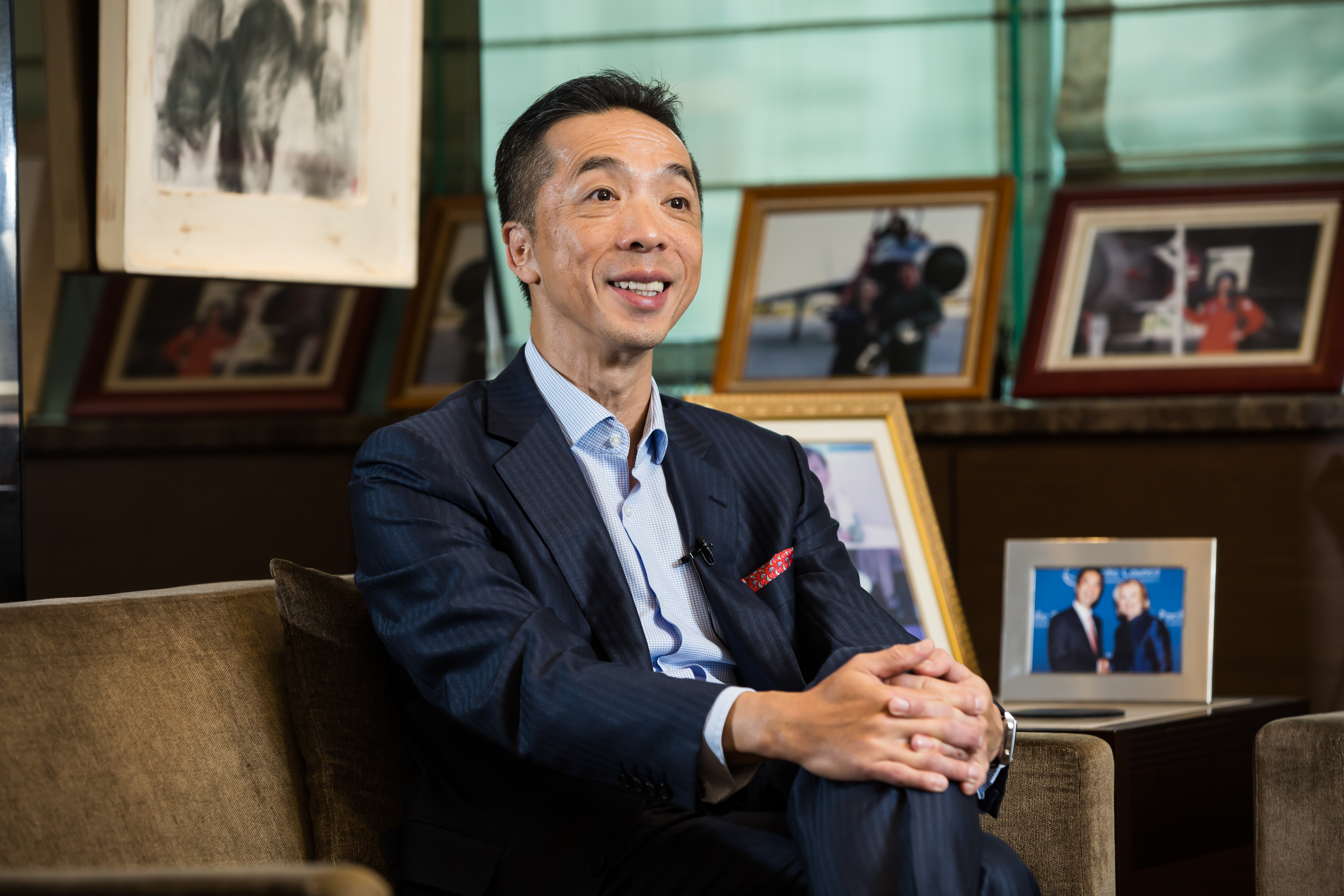 陳致遠號召企業家一同贊助音樂節，希望年輕學子與大師能互相交流。