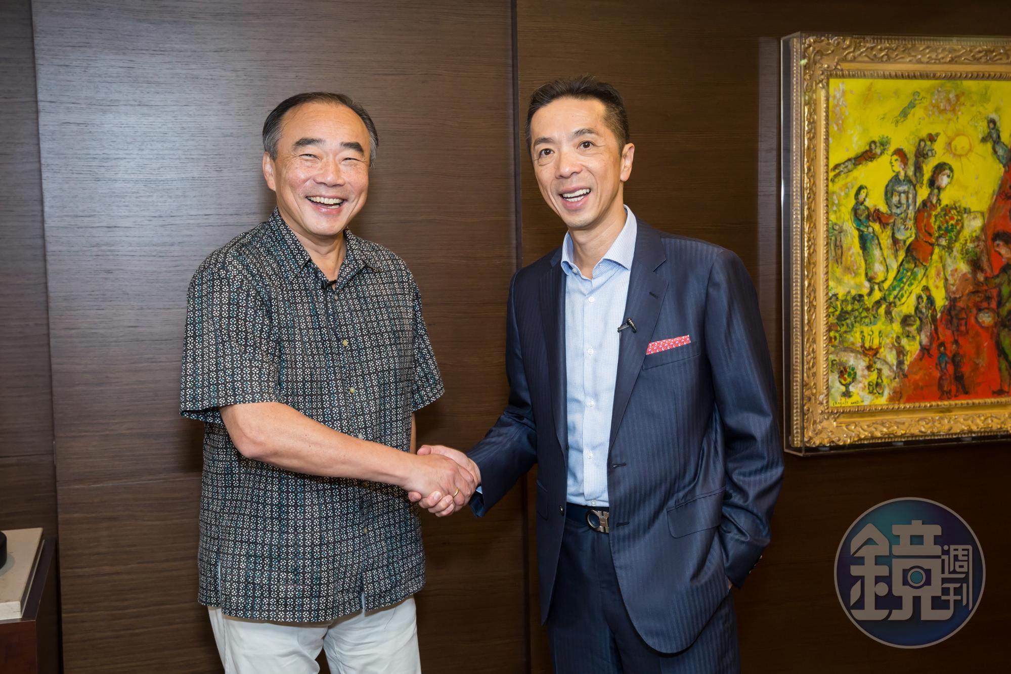 陳致遠與林昭亮2人是多年好友,近年還一同舉辦音樂節。