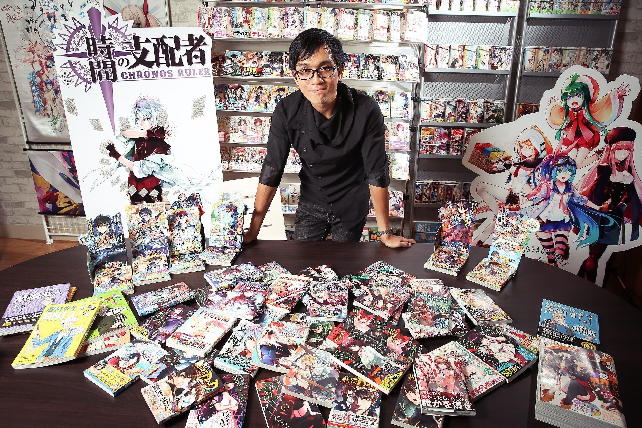 進軍日本漫畫圈10年,彭傑目前有4部作品在當地進行連載,創下台灣漫畫家在日發展里程碑。