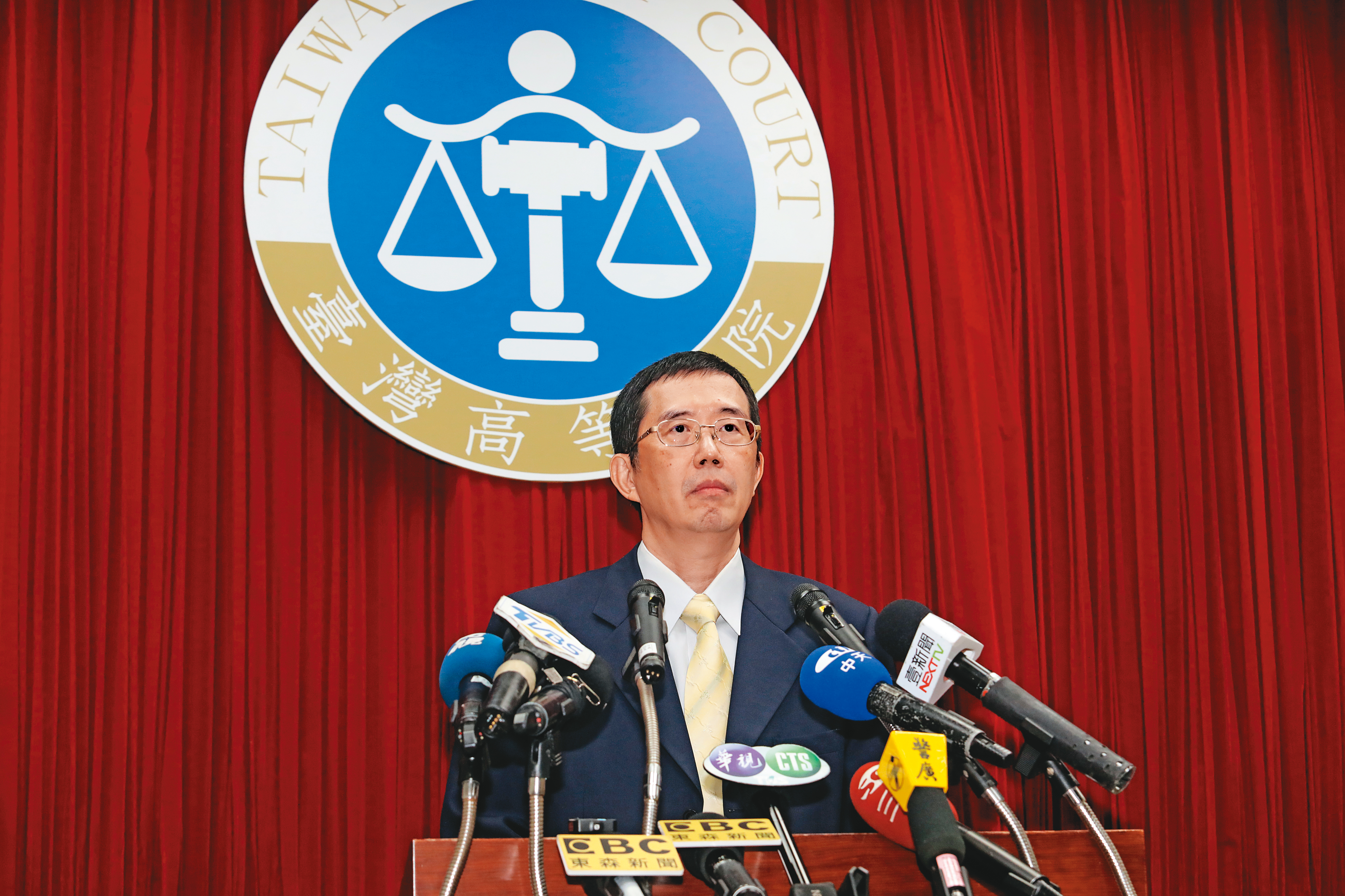 面對輿論炮轟,高院發言人洪于智(圖)指出,梁男雖無罪,但法院將他責付桃園巿衛生局,以維護社會大眾安全。