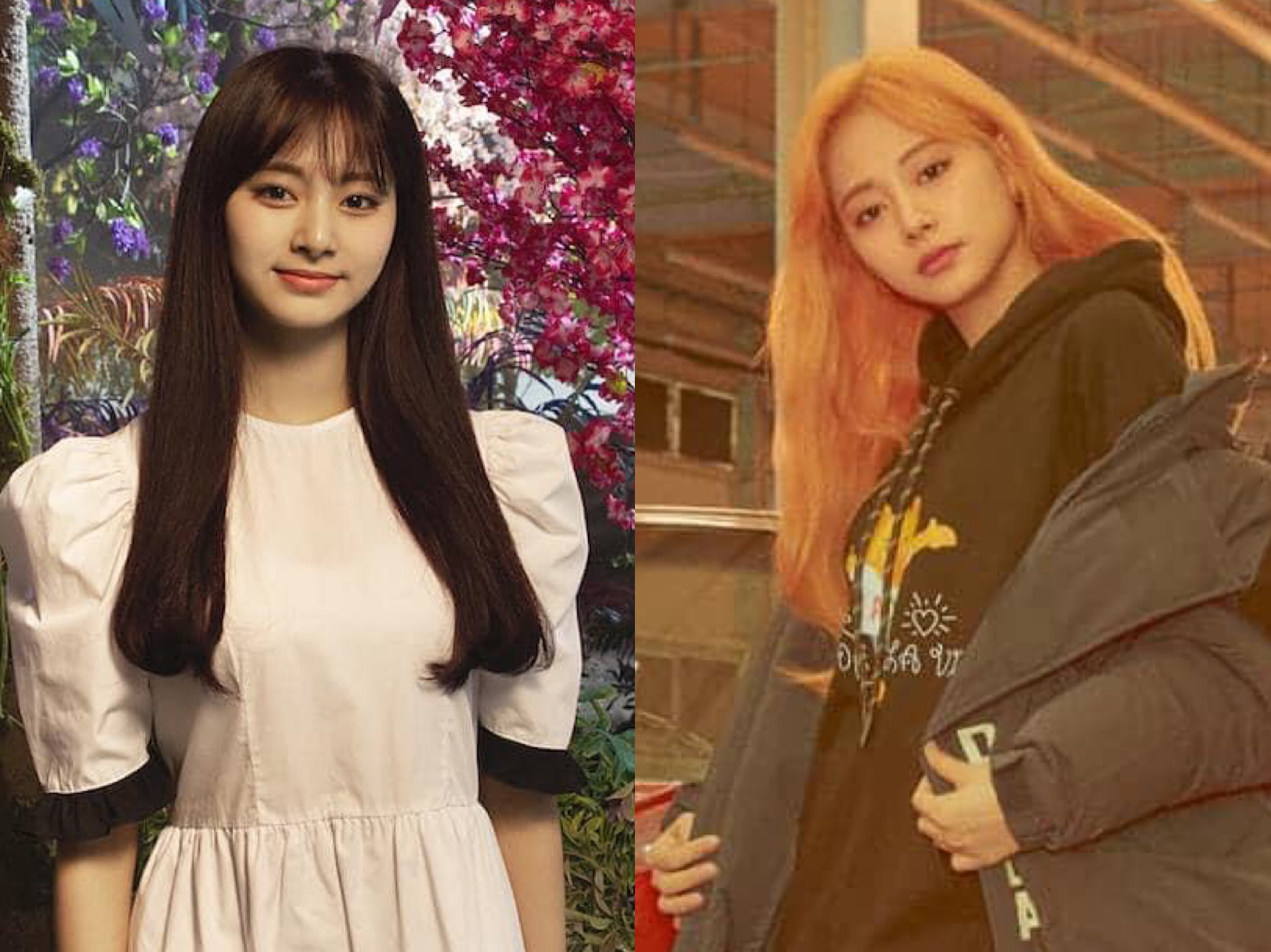 周子瑜一甩過往甜美可愛形象，在新廣告拍攝的形象照中，難得展現自己冷酷有個性的一面。（翻攝自周子瑜臉書）