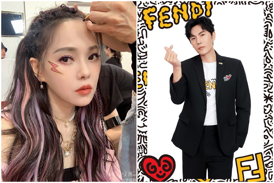 伊能靜曝秦昊當初追她真相。（翻攝自秦昊、伊能靜微博）