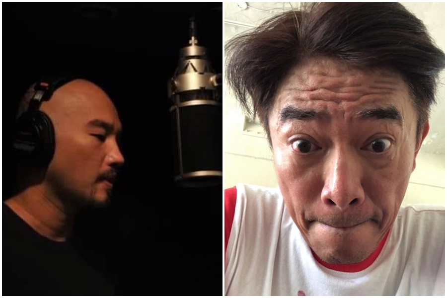 吳宗憲（右圖）談到辛龍近況，相當無奈。辛龍（左圖）至今都走不出傷痛，身邊人看了也難過。（翻攝自吳宗憲臉書、辛龍臉書）